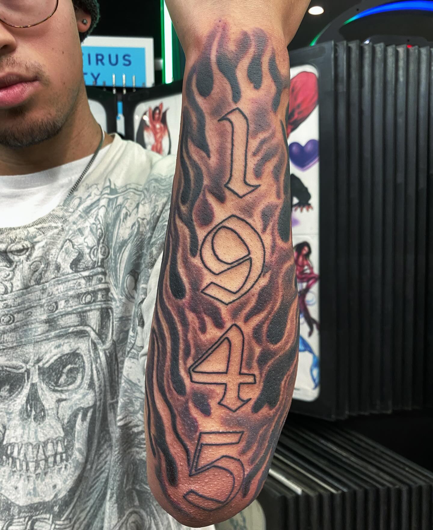 Tattoo by @nathanruffinojr — black_and_grey
