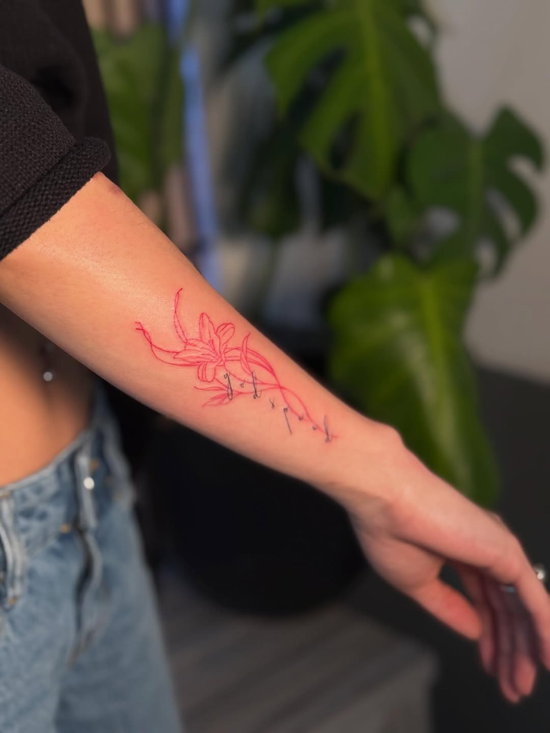 Tattoo by @divinithuy — fine_line, lettering_script