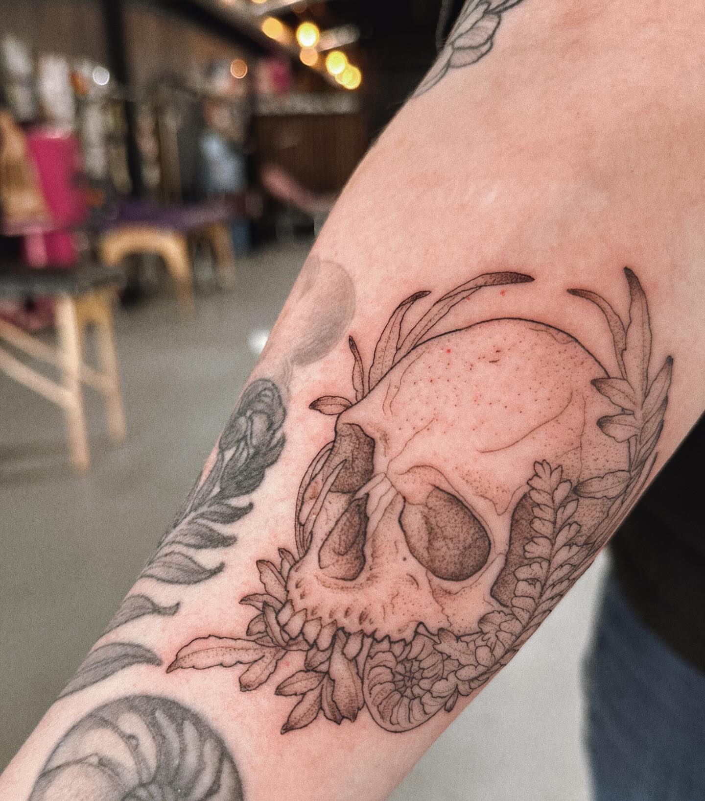 Tattoo by @anagram_tattoos — black_and_grey, realism