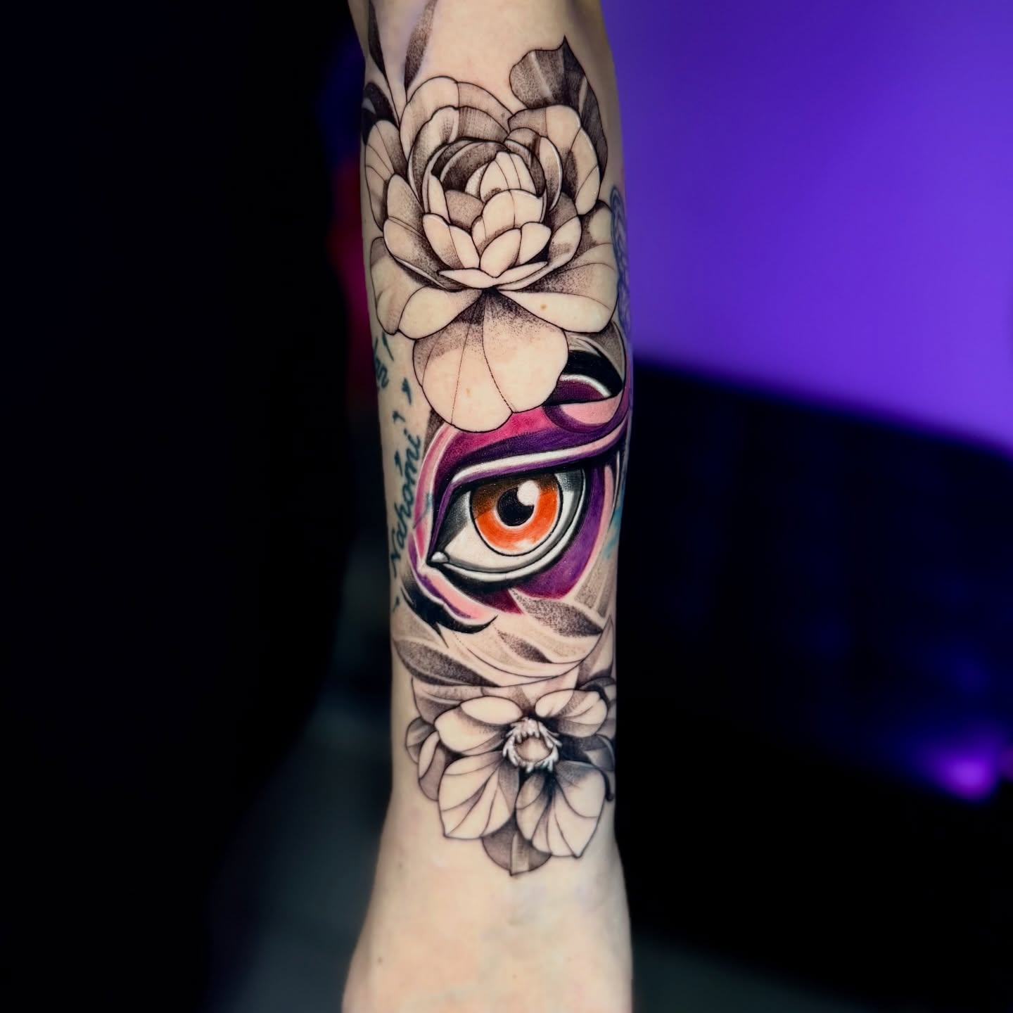 Tattoo by @adrixtatt — dotwork, realism
