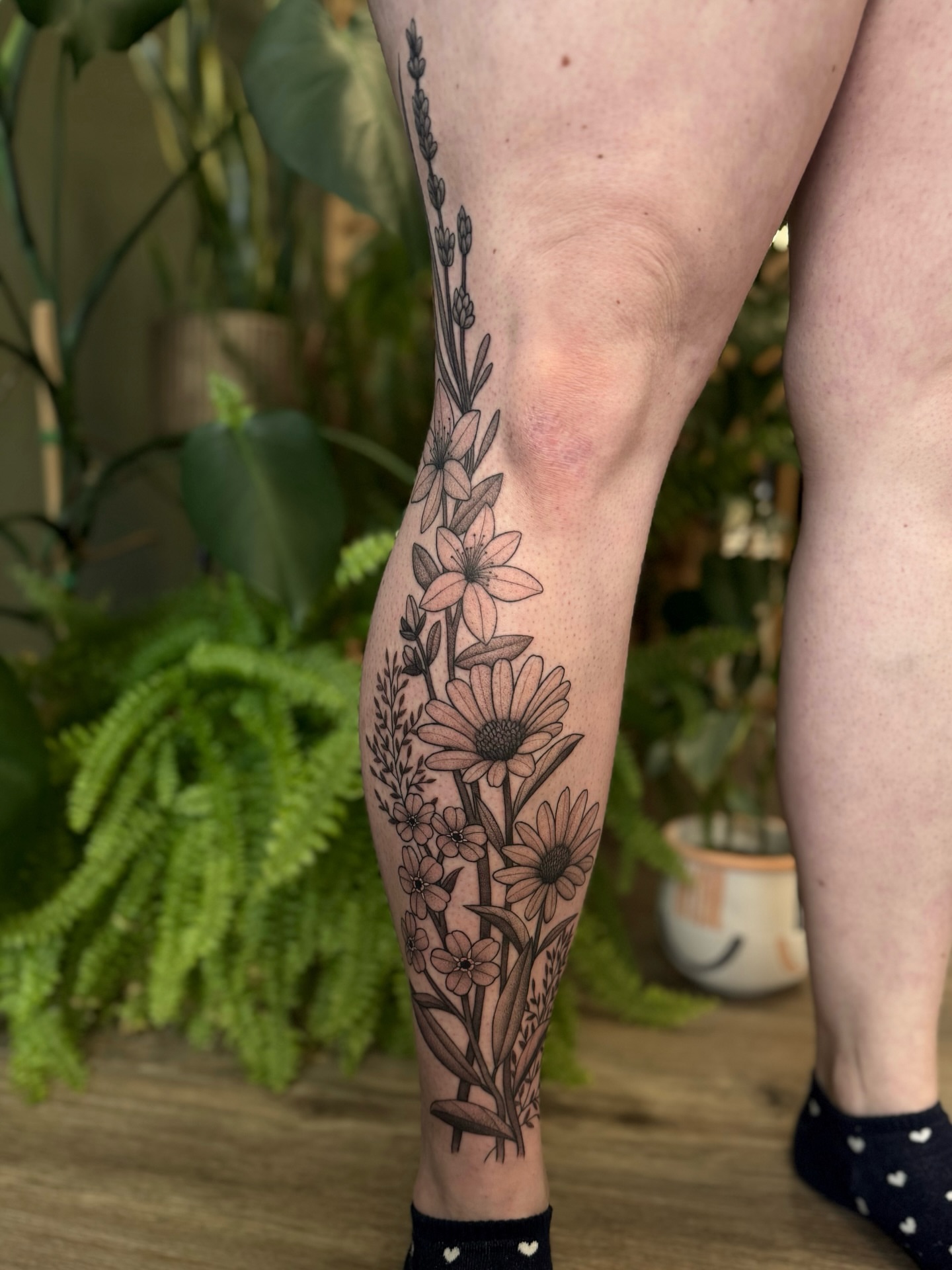 Tattoo by @copaceticink — black_and_grey