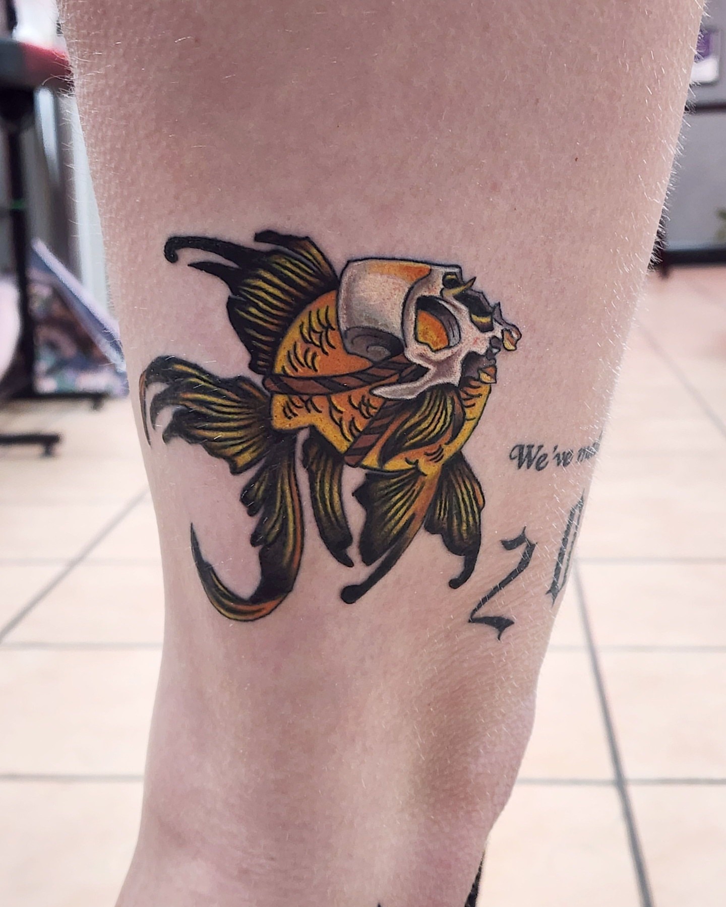 Tattoo by @sikkitattoo — american_traditional, dotwork