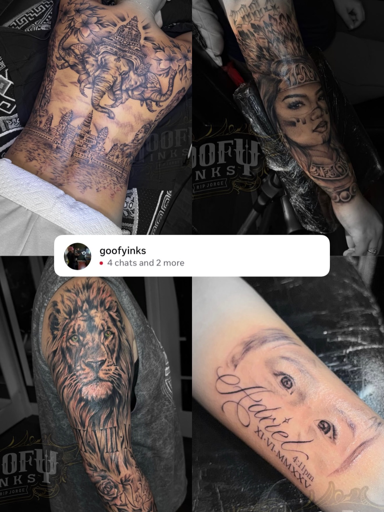 Lion realism tattoo on the upper arm by Gooofy’s Ink 💸✍🏽 18+