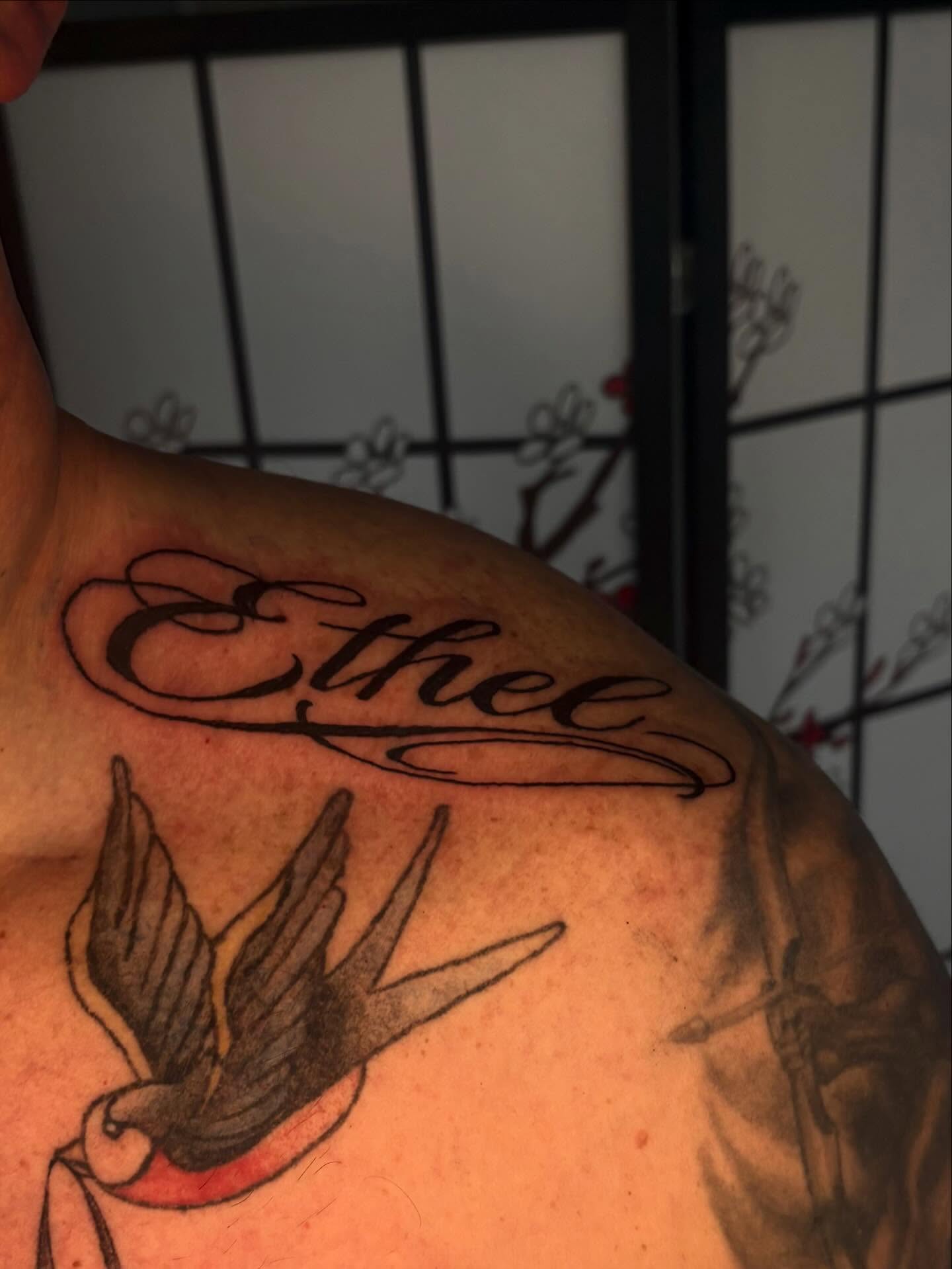 Tattoo by @morbid_studioss — black_and_grey
