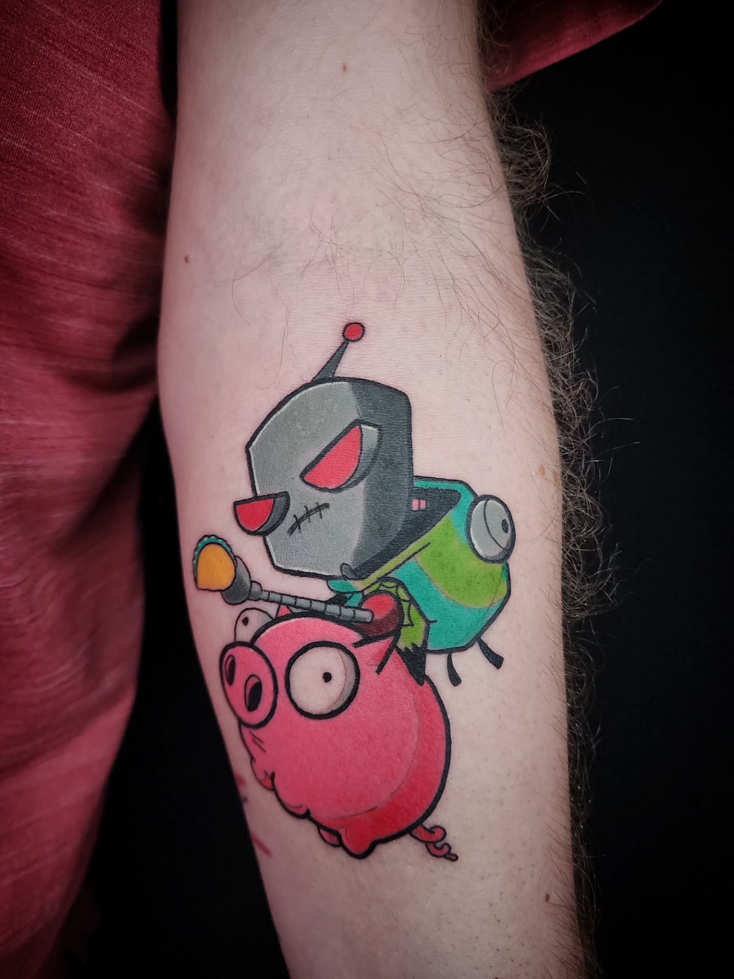 Tattoo by @thebenz.44 — new_school, illustrative