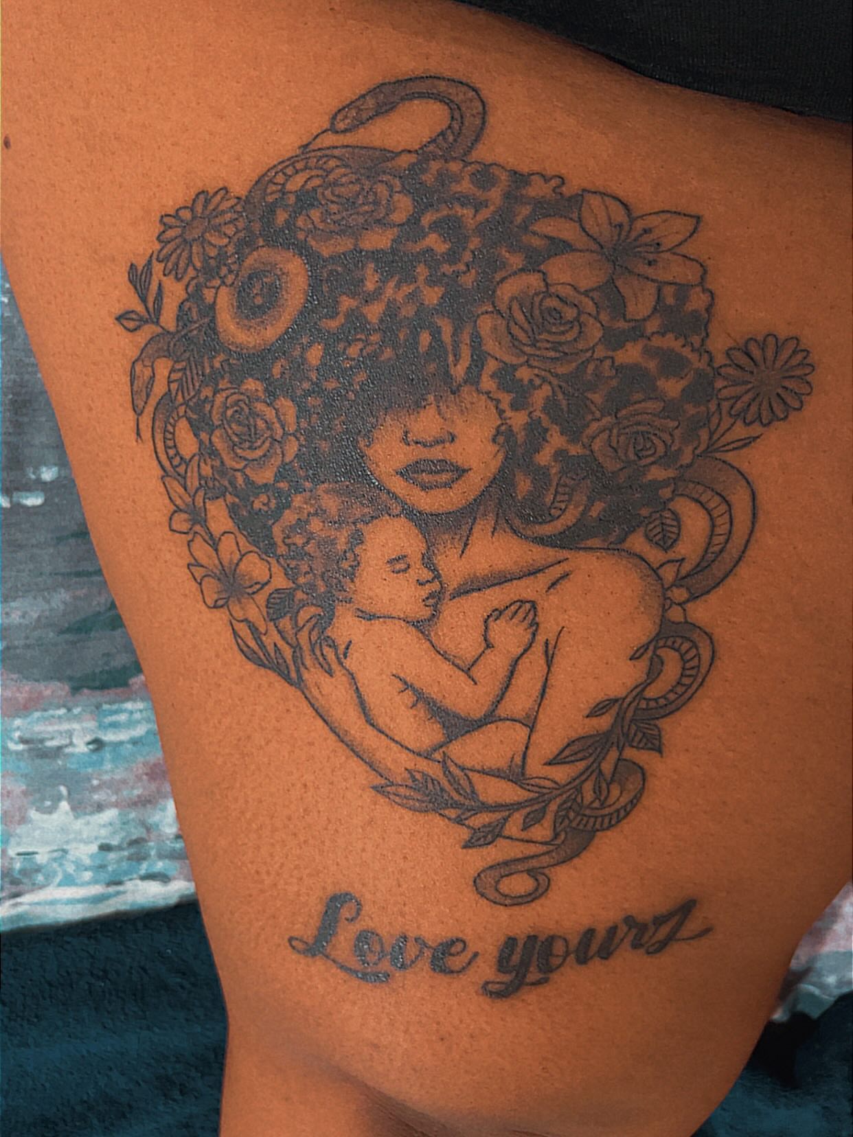 Tattoo by @artbytevin — black_and_grey
