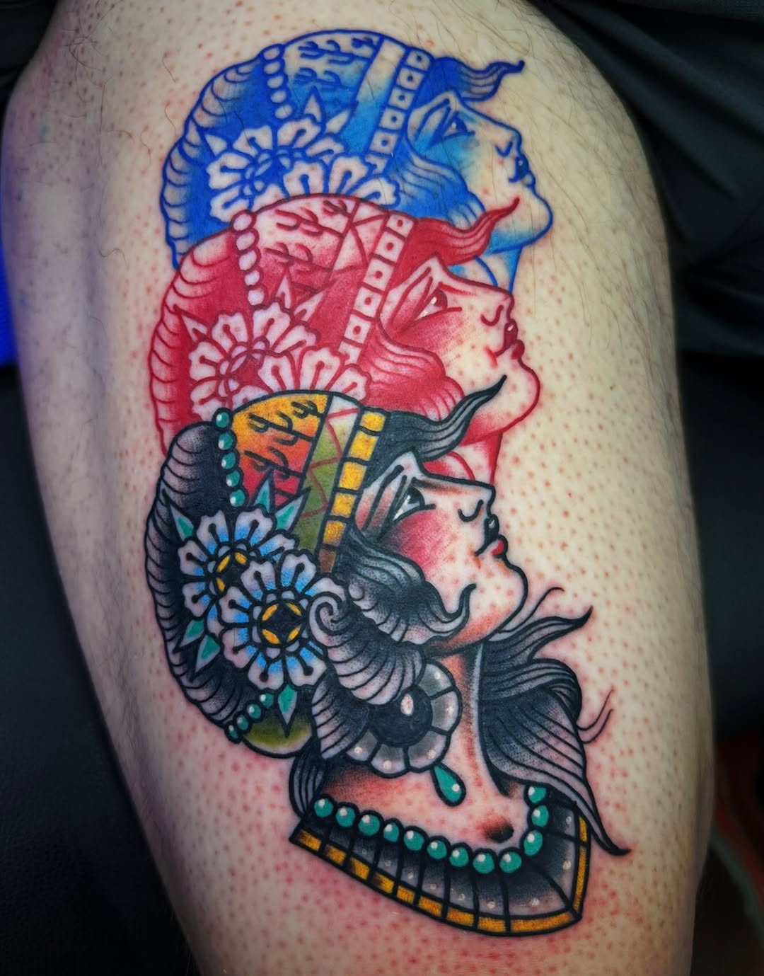 Tattoo by @mikey_ratt — american_traditional, neo_traditional