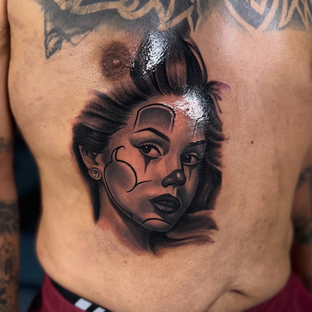 Tattoo by @inktherapy916 — chicano, realism