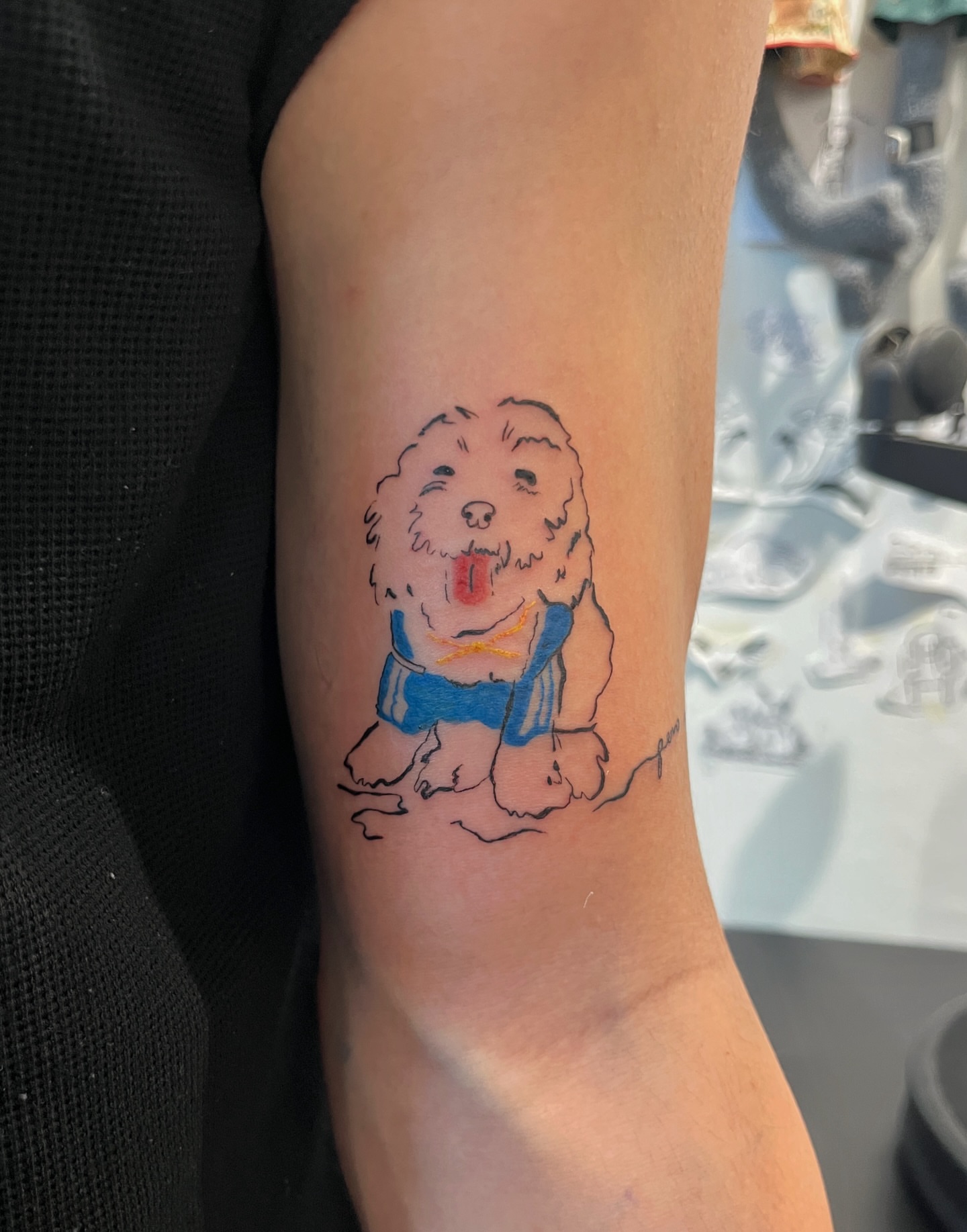 Tattoo by @sketchesonskin — illustrative