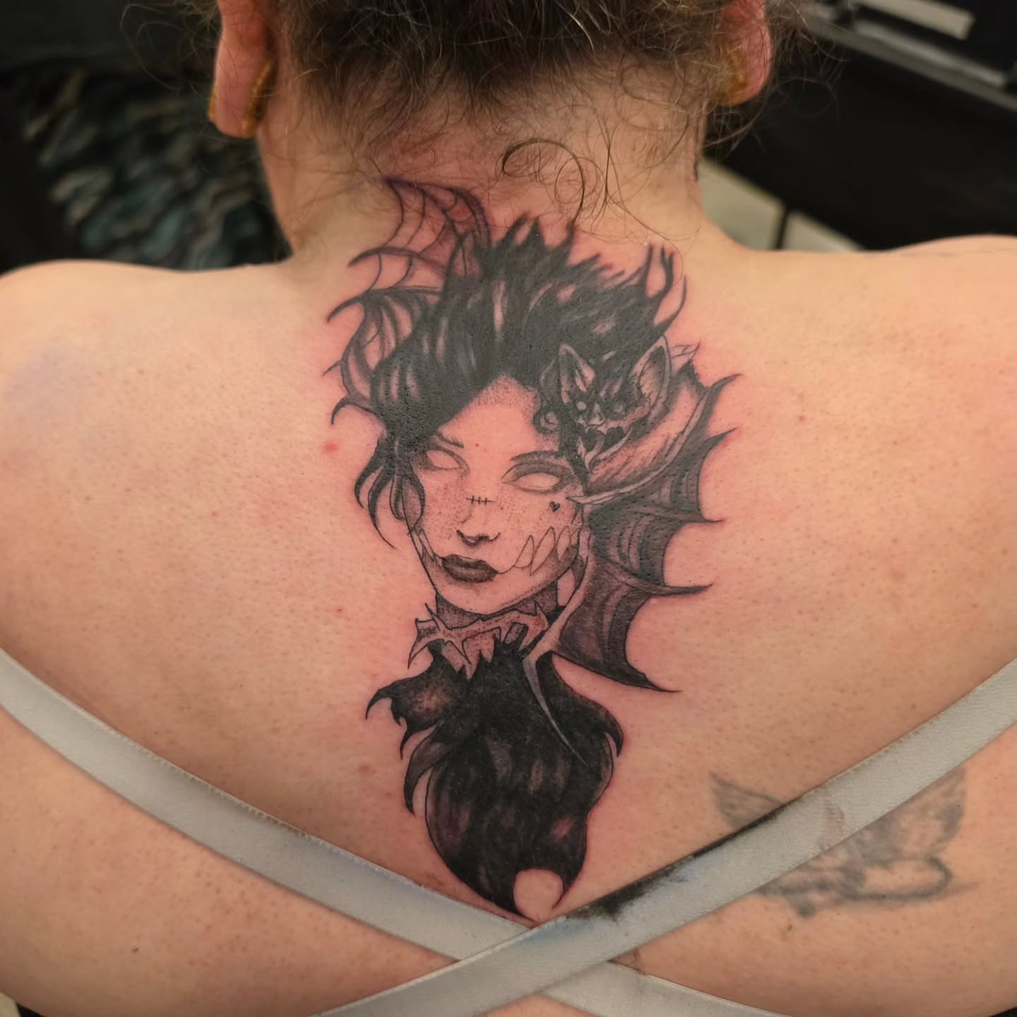 Tattoo by @juanes_lopez06 — dark_realism, black_and_grey