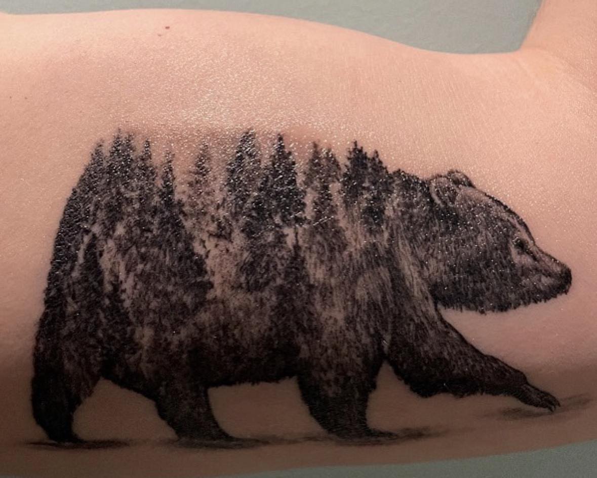 Tattoo by @babydolltats โ dotwork, realism