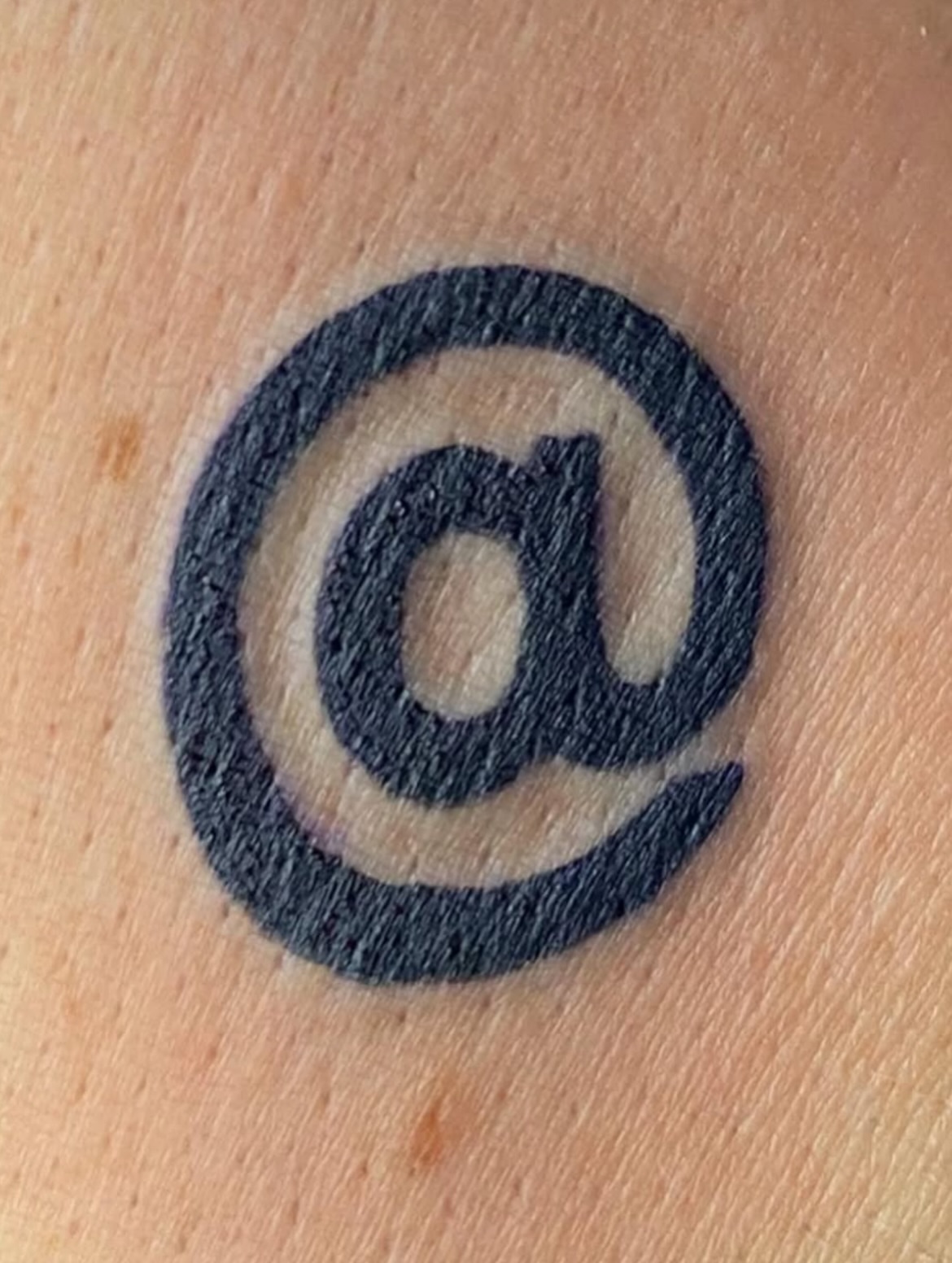 Tattoo by @marinajayd_tattoos — lettering_script