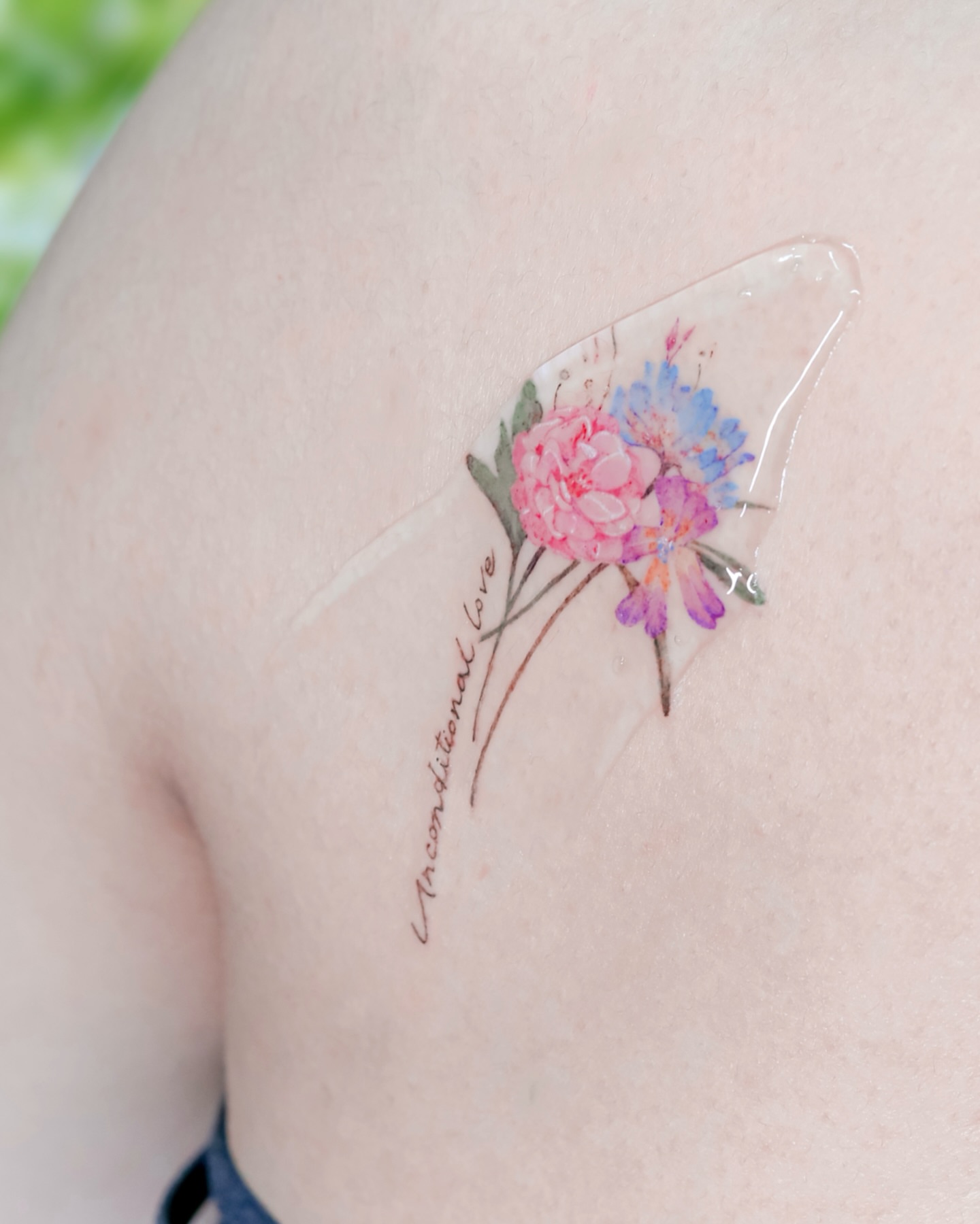 Tattoo by @honi_tattoo — watercolor