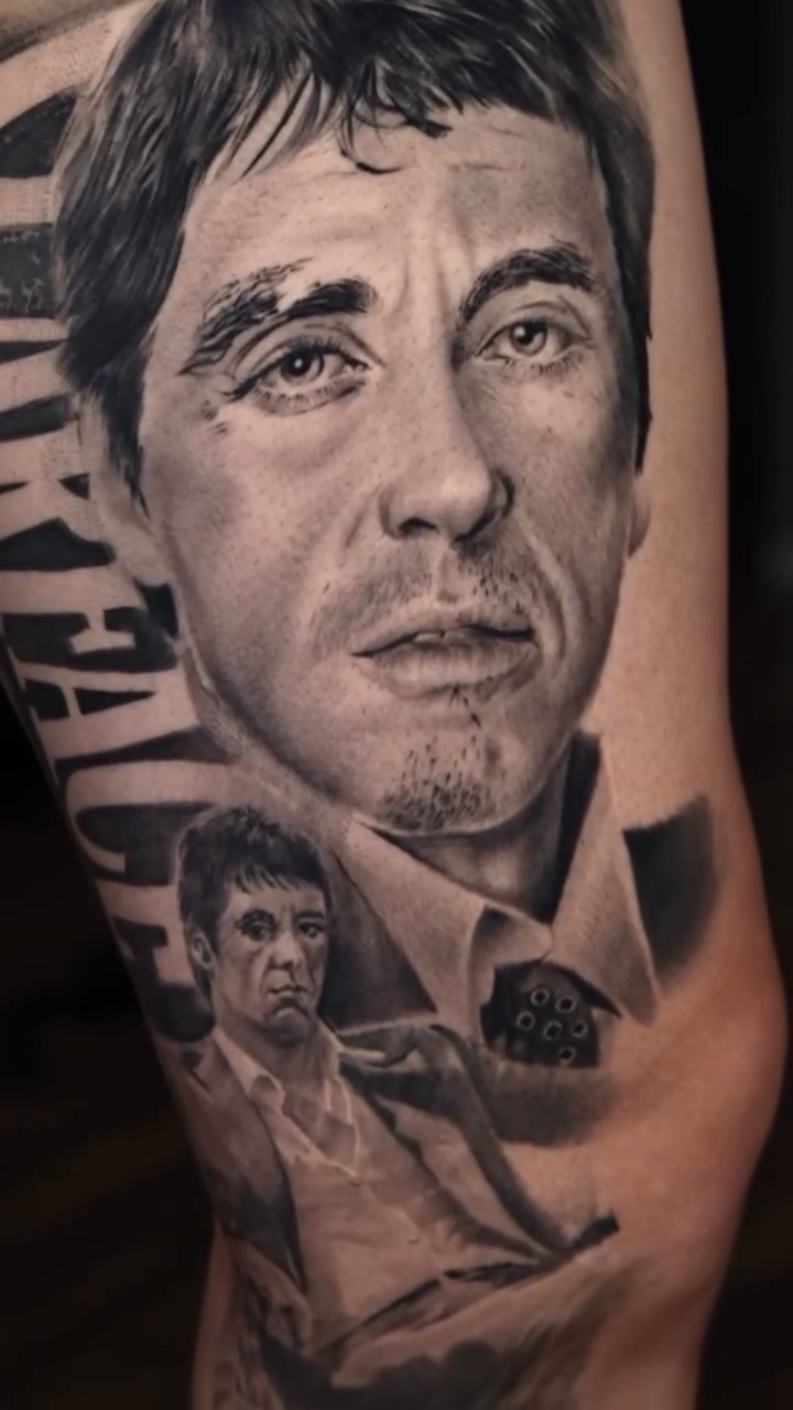 Tattoo by @davidsontattoortg β realism, black_and_grey