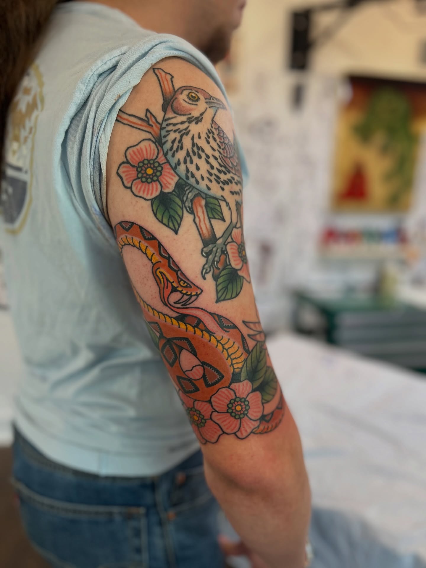Tattoo by @laurenalexandralux — american_traditional