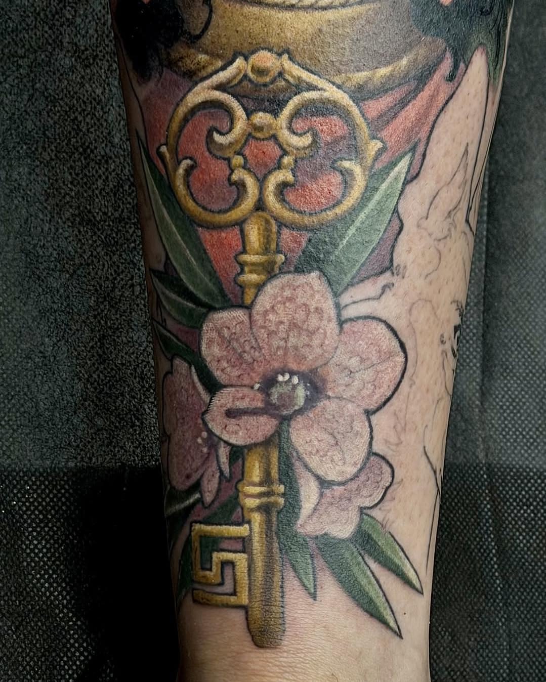 Tattoo by @artbyharper — american_traditional, realism