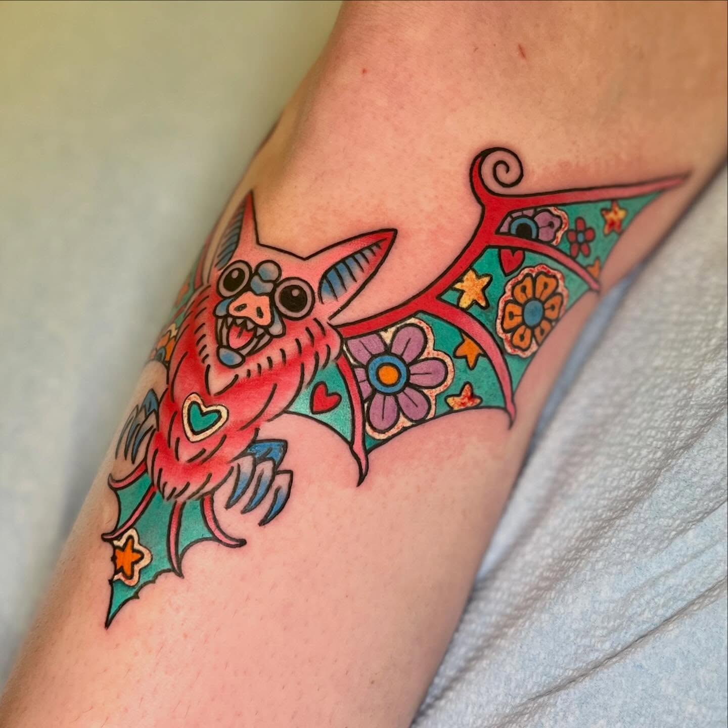 Tattoo by @rarepandatats — american_traditional