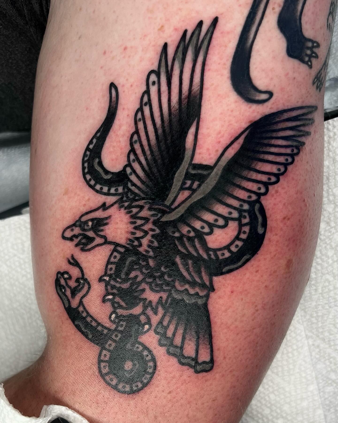 Tattoo by @crybbyink — american_traditional