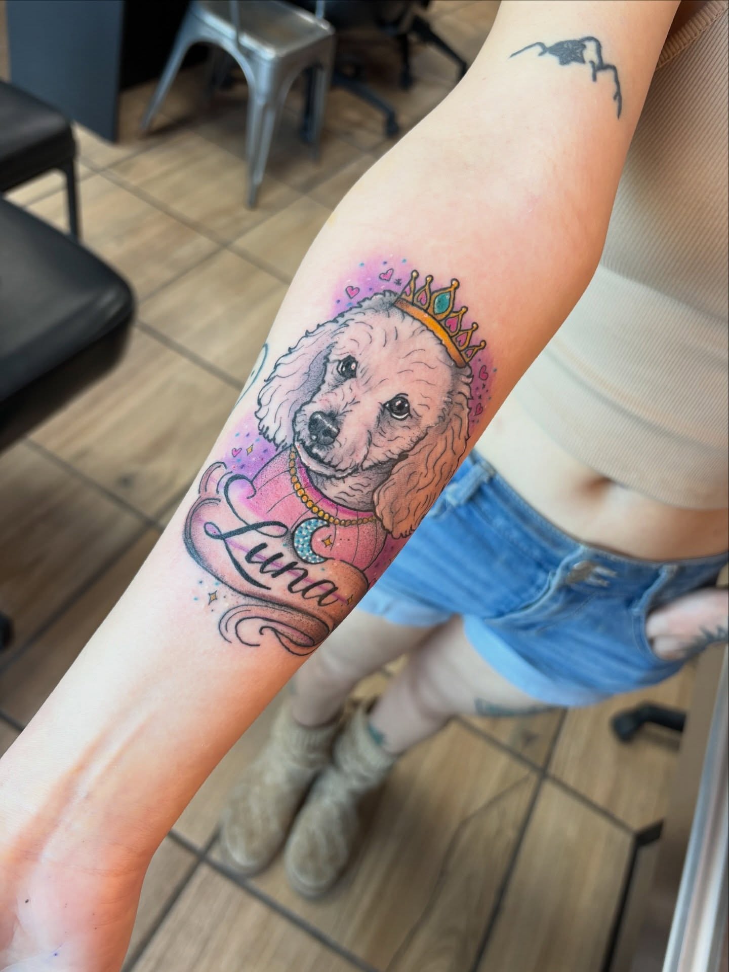 Tattoo by @blkndrose — watercolor, realism
