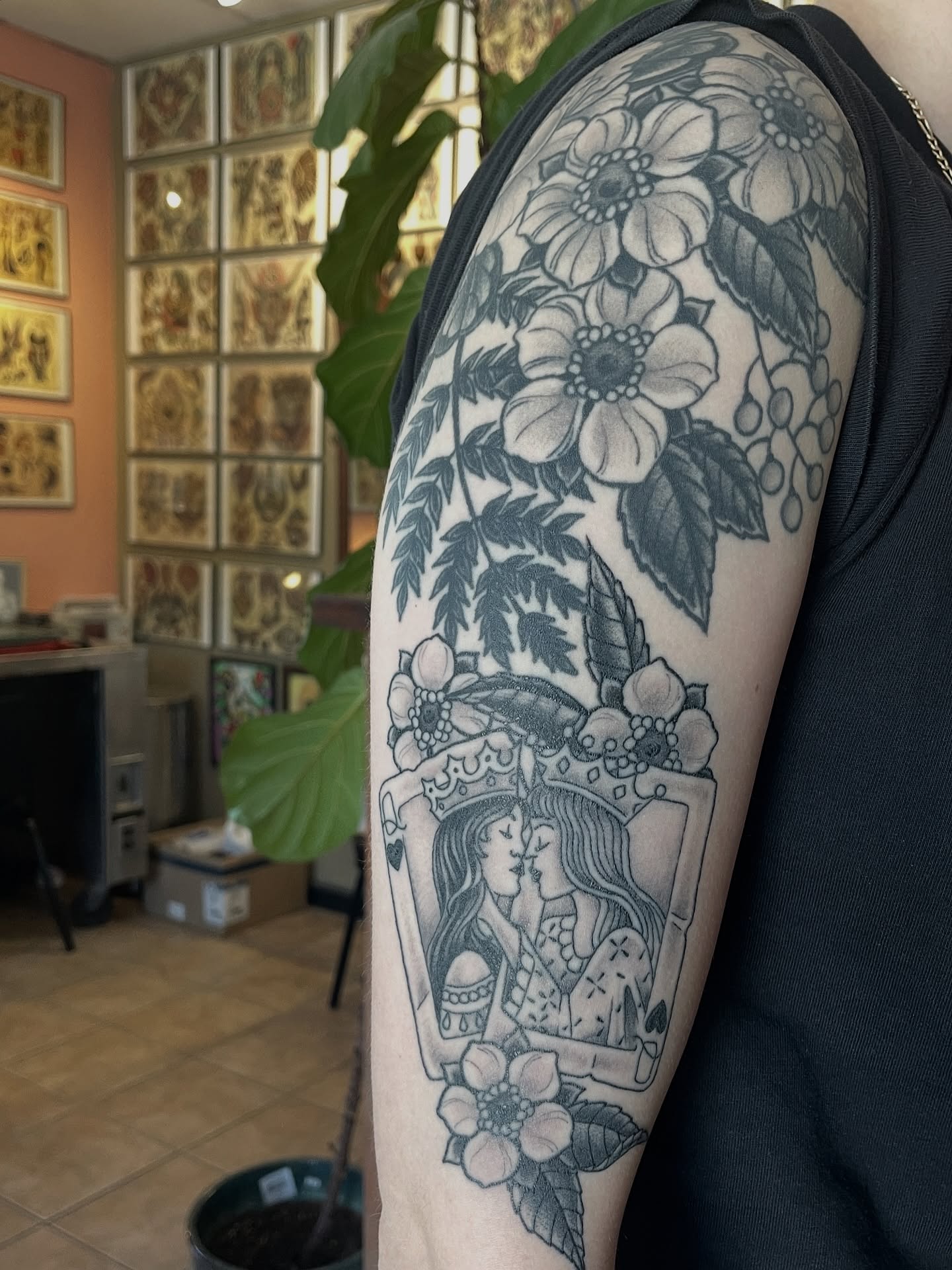 Tattoo by @julietattoos — black_and_grey