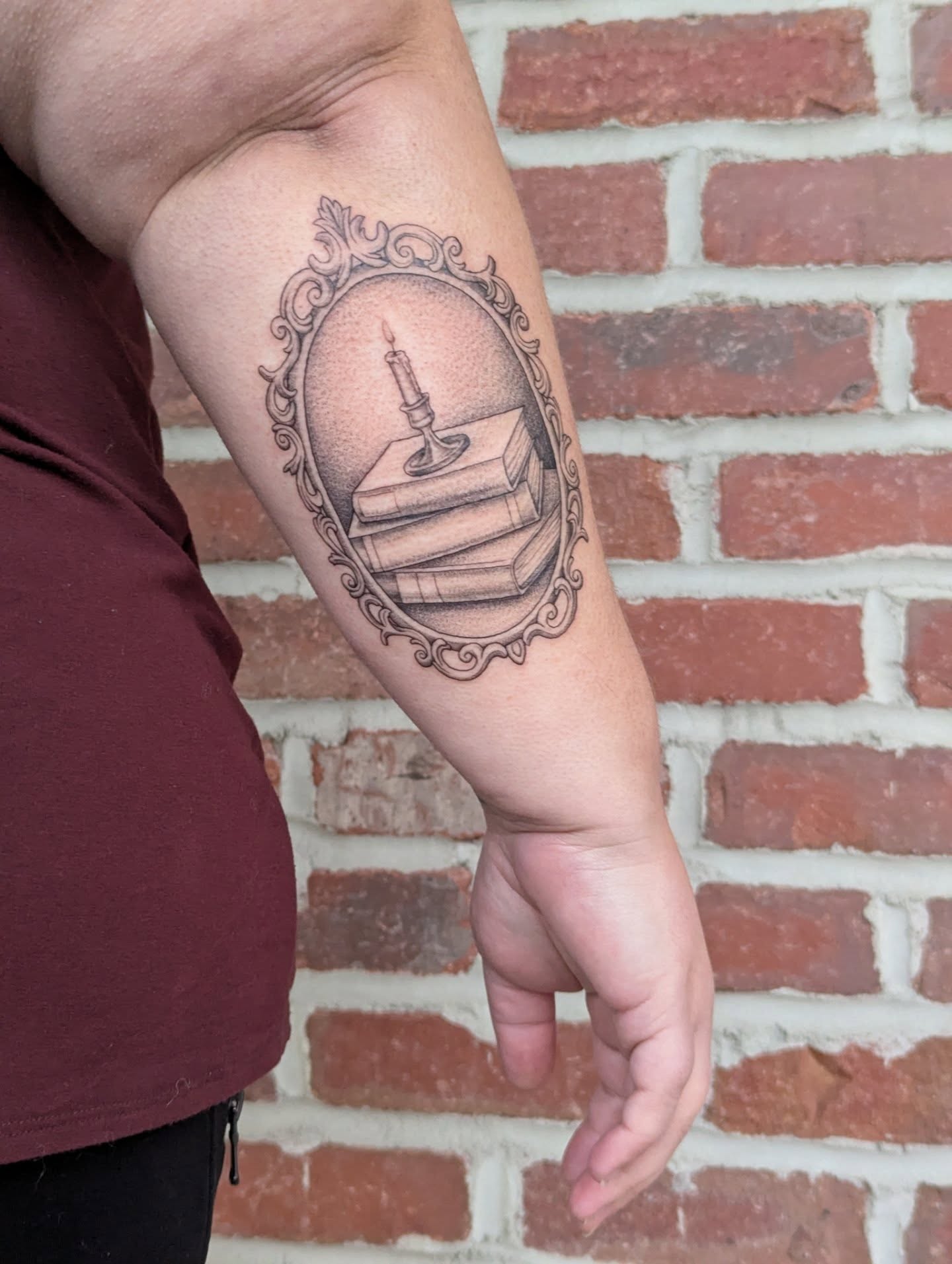 Tattoo by @colormemegantattoos โ black_and_grey, realism