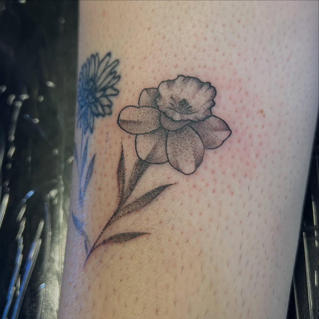 Tattoo by @danimcbaytattoos — dotwork, fine_line