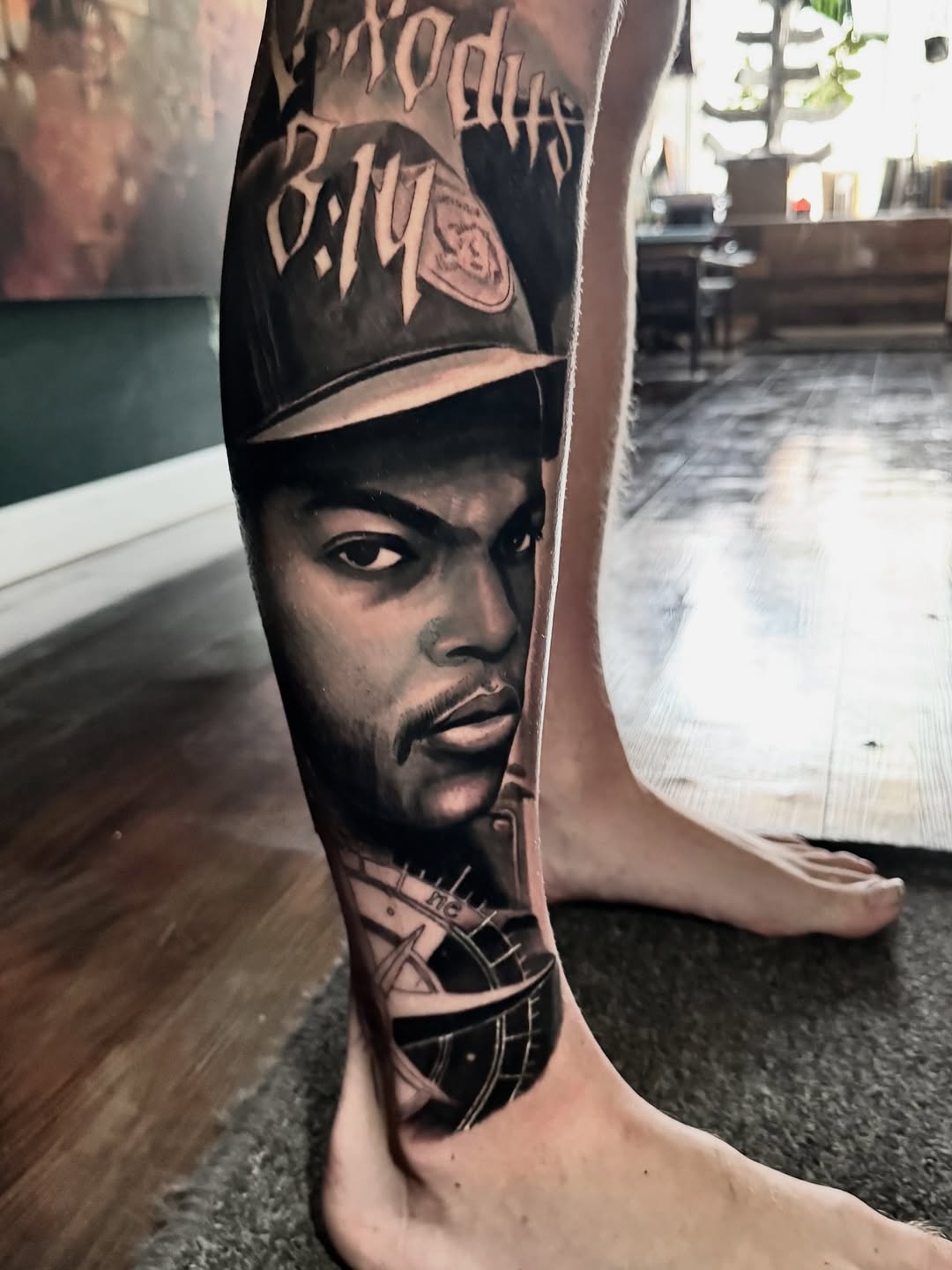 Tattoo by @brynbeer_official — realism, black_and_grey