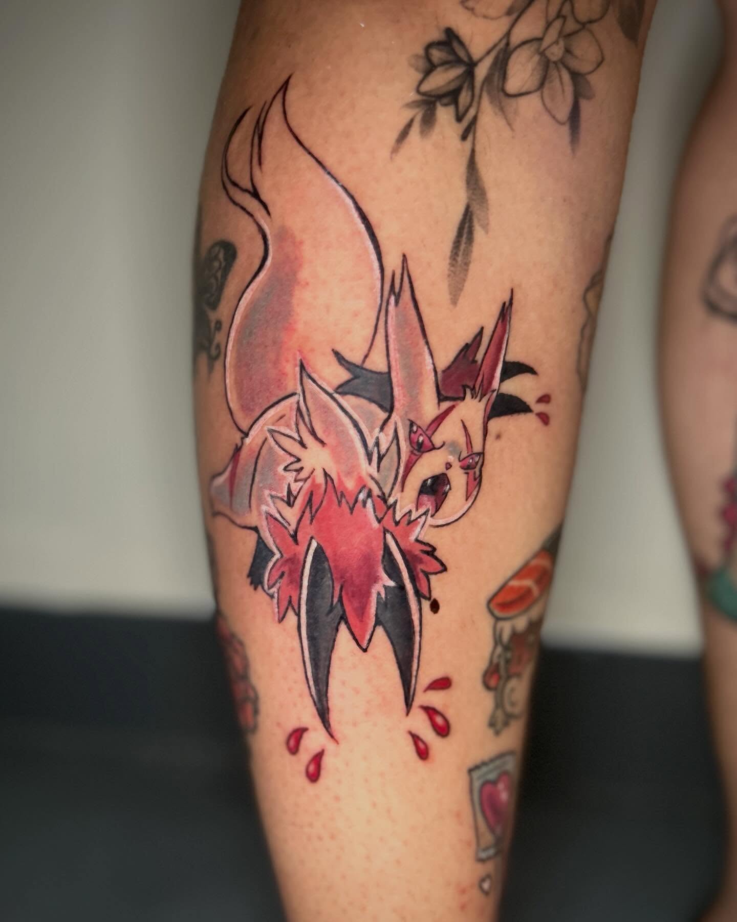 Tattoo by @alleytatts_ — anime