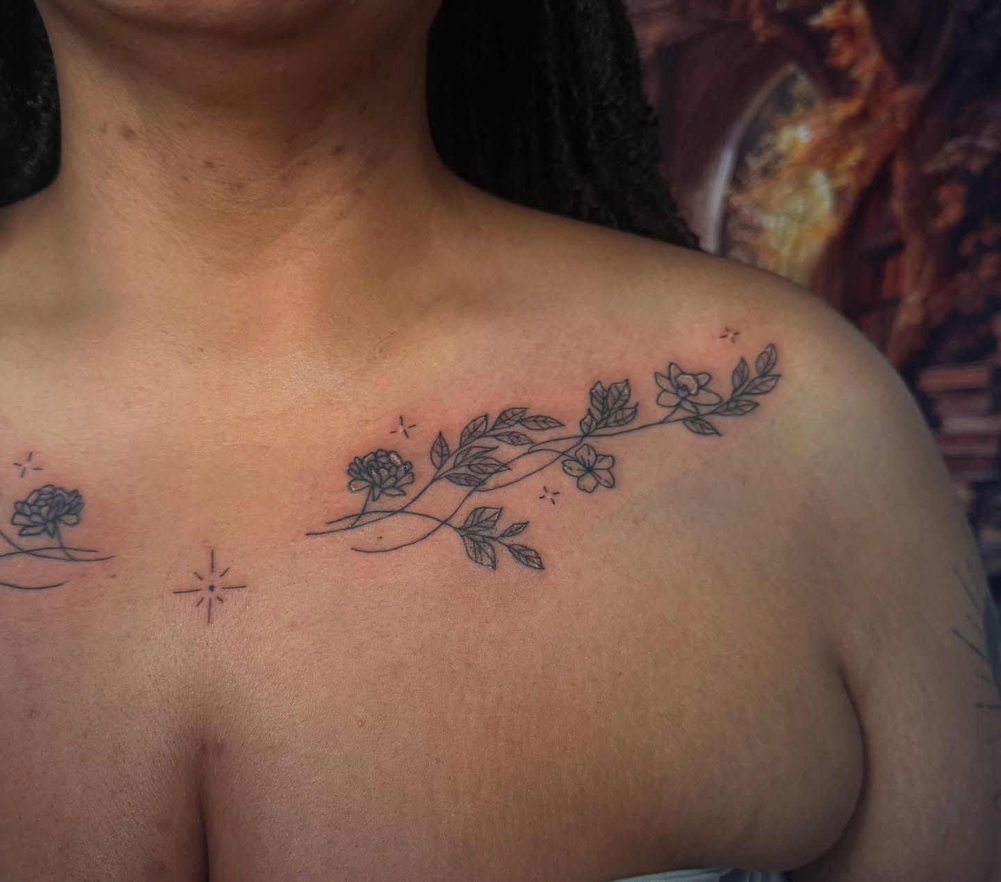 Tattoo by @elvineink — black_and_grey