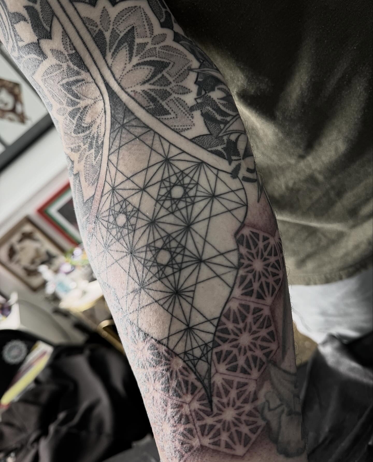Tattoo by @annarttt — geometric