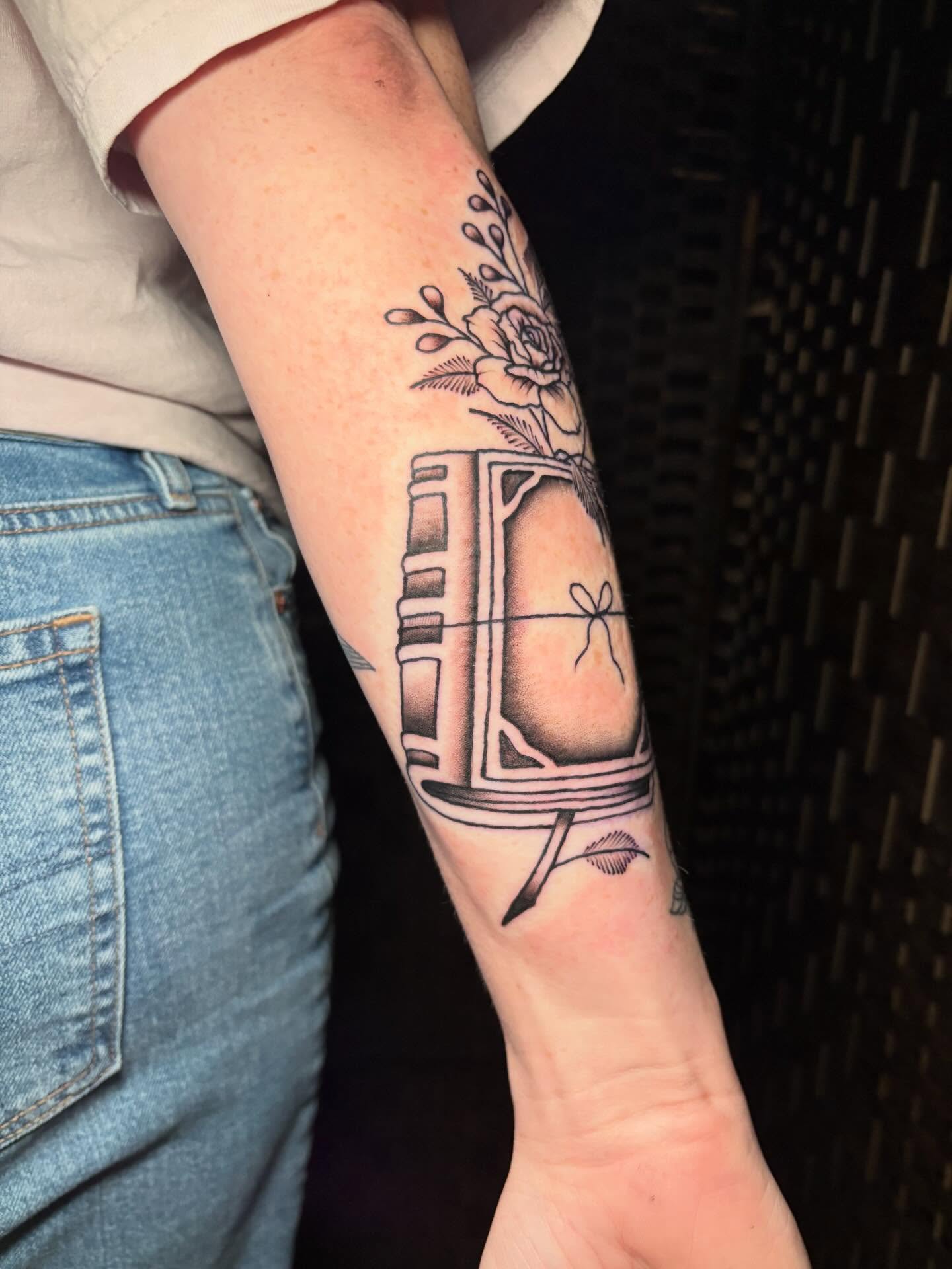 Tattoo by @dna_tattoos — black_and_grey