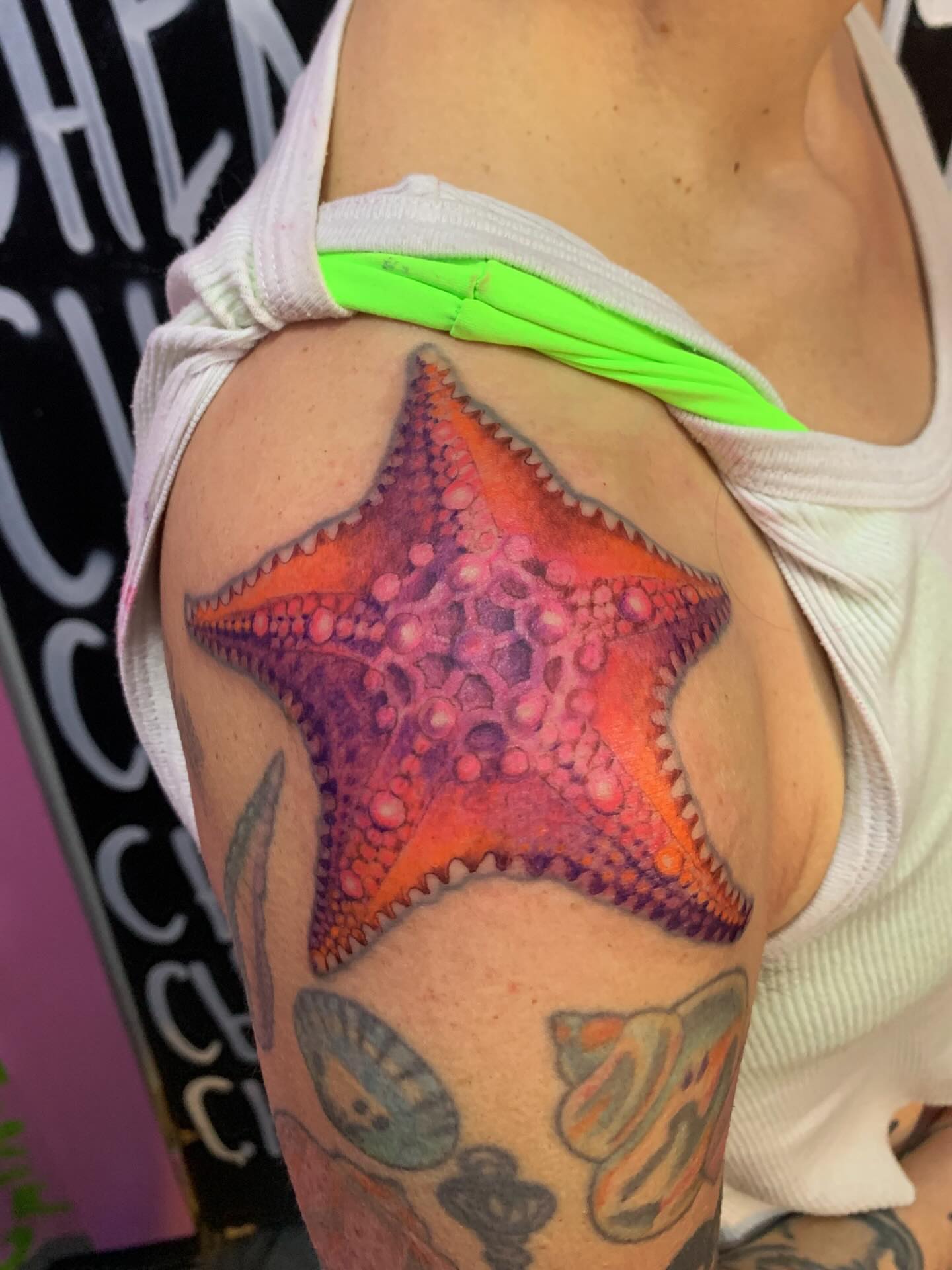 Tattoo by @forever.scabs — dotwork