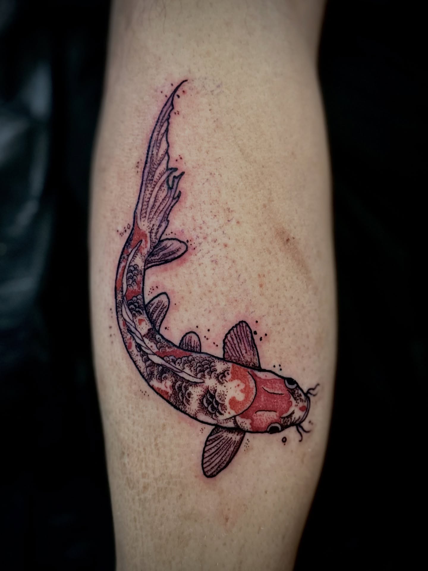 Tattoo by @crow_durany_art — dotwork