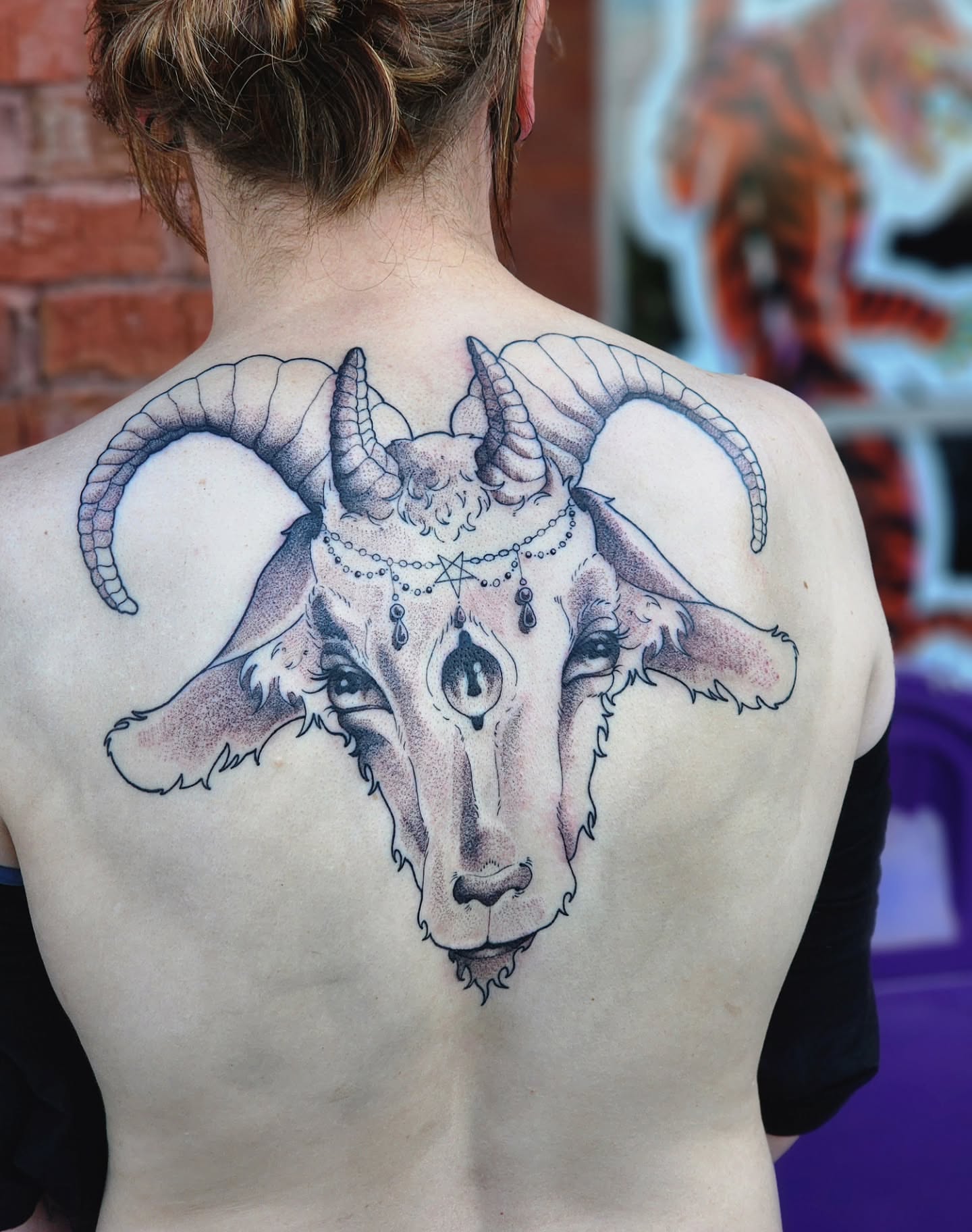 Tattoo by @mimmsytattoo — dotwork, realism