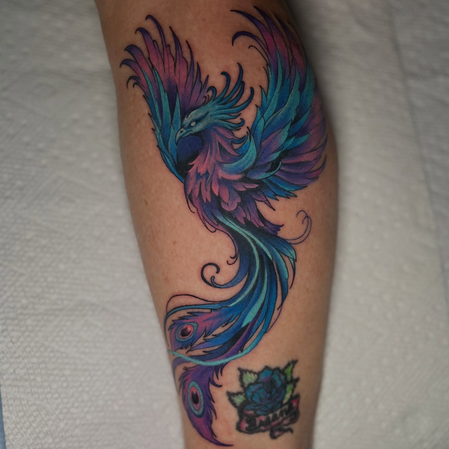 Tattoo by @samhyndmanart — new_school, watercolor