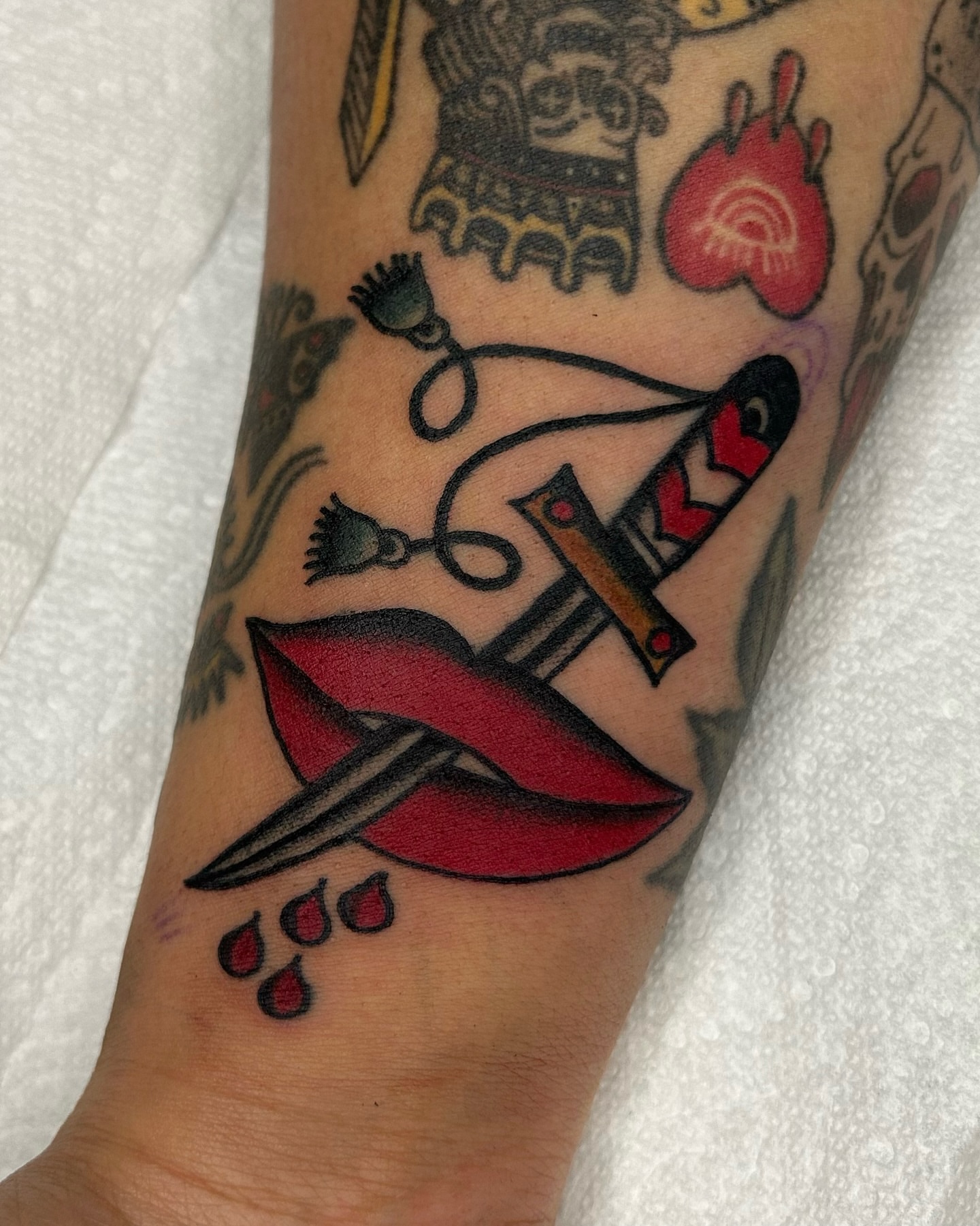Tattoo by @hubert_serrano — american_traditional