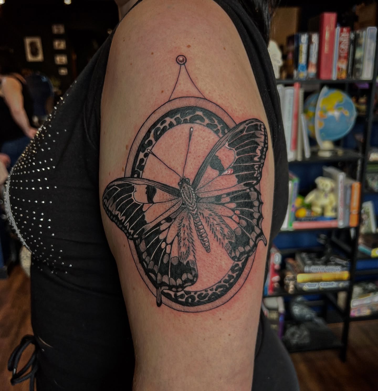 Tattoo by @latebloomertattoosmn — black_and_grey