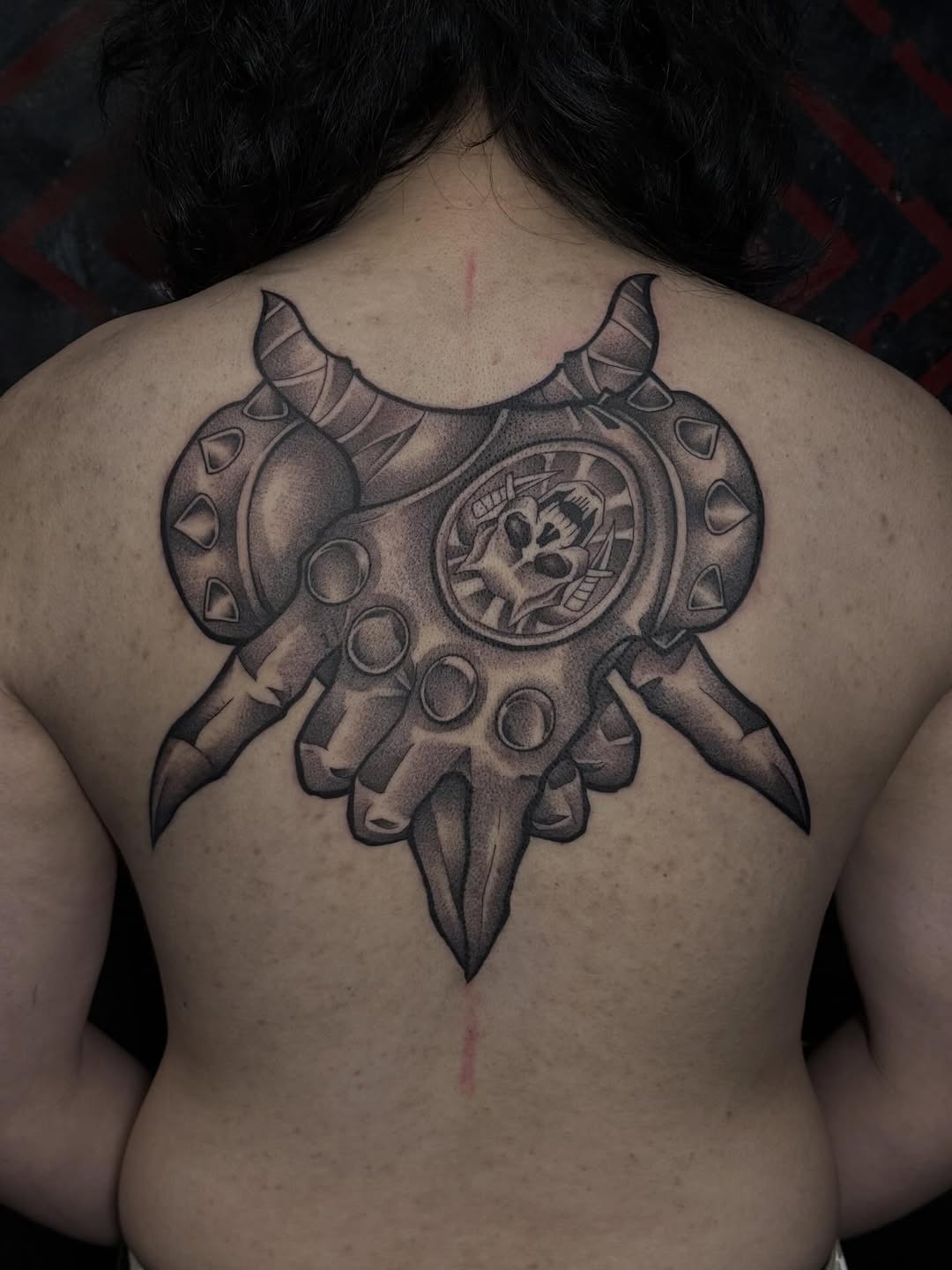 Tattoo by @rxr.dreadzilla — black_and_grey, realism