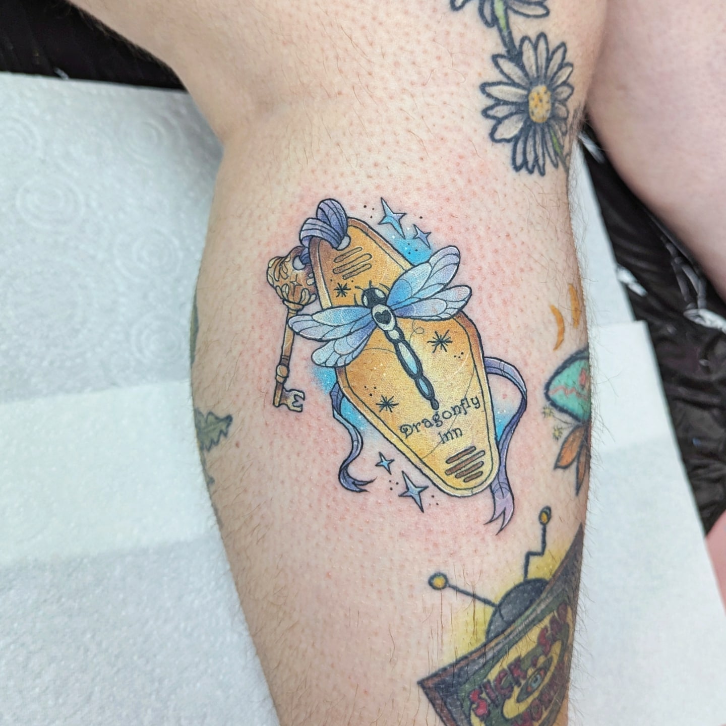 Tattoo by @the.craftcoven — watercolor