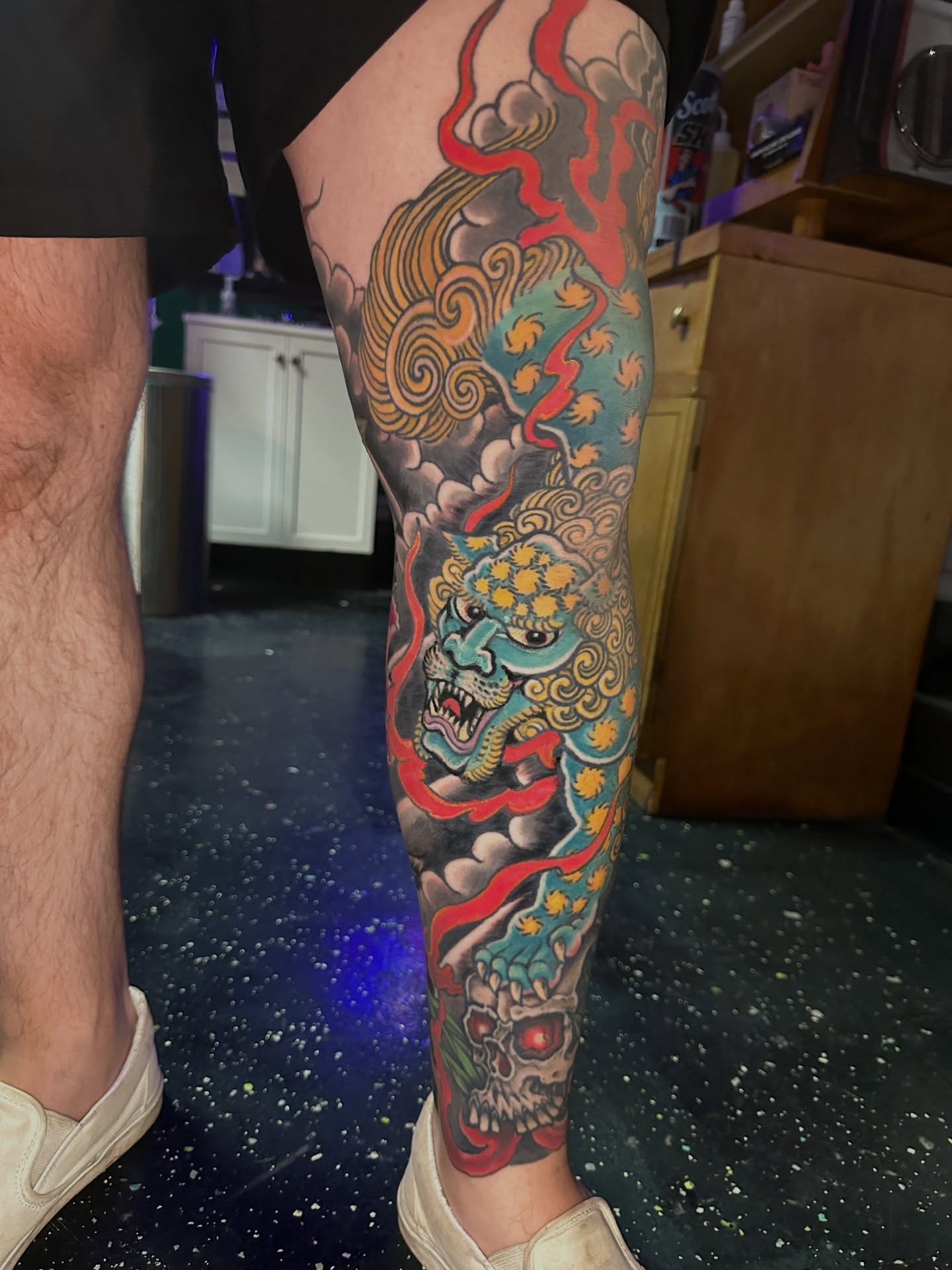 Tattoo by @mattryantattooer — japanese_irezumi, black_and_grey