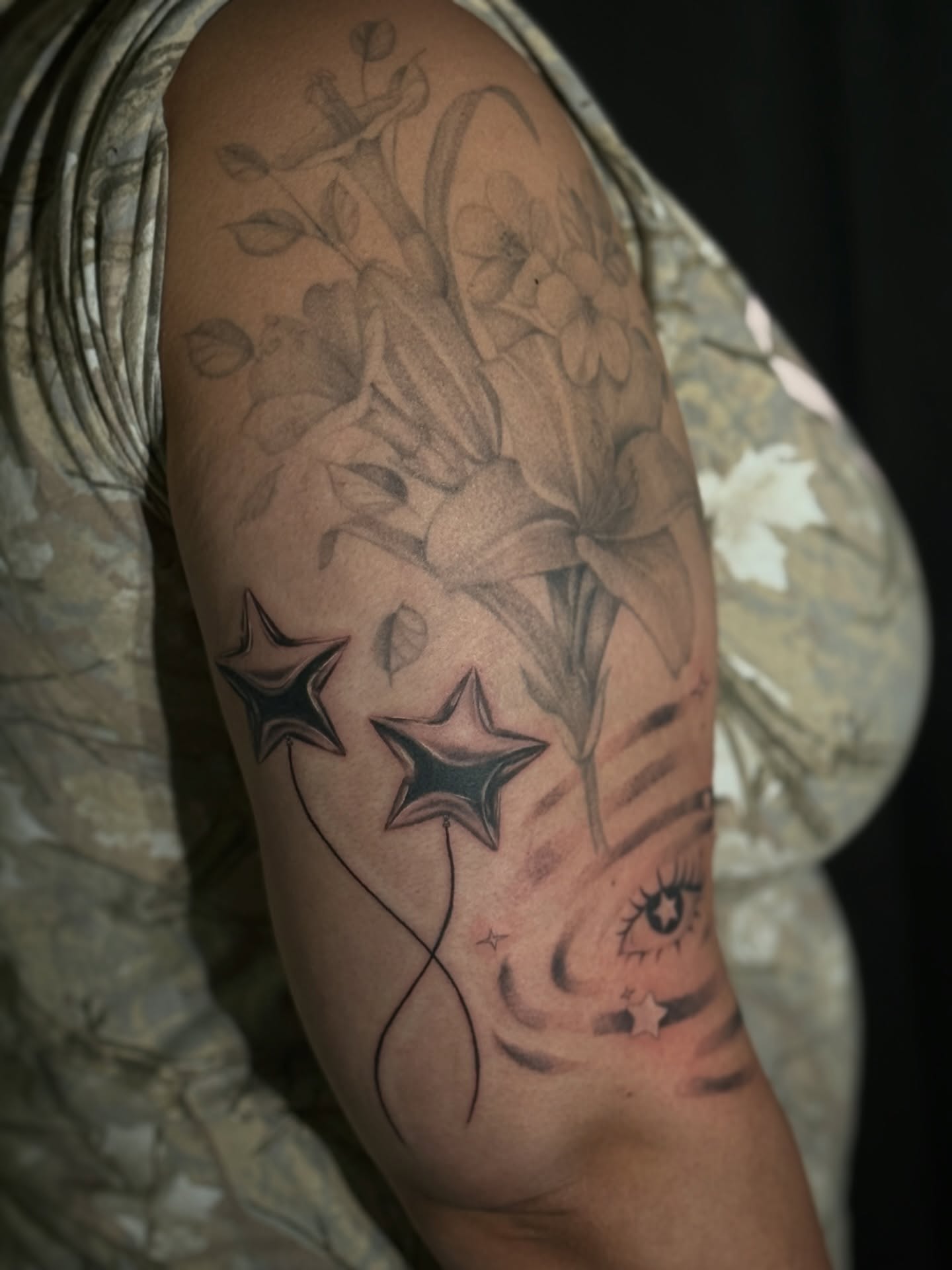Tattoo by @inkbysana — black_and_grey, realism