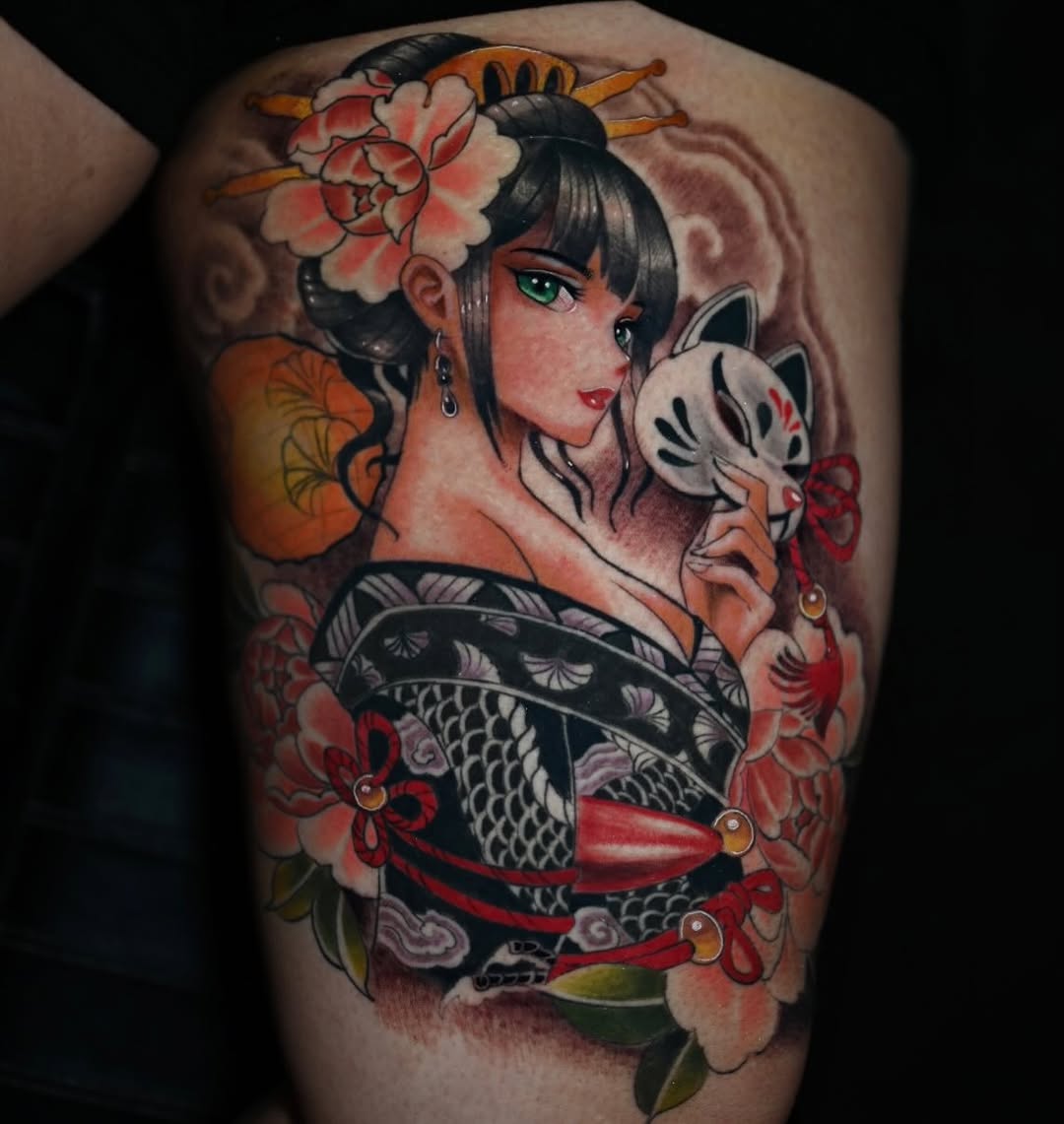 Tattoo by @tamnguyen1904 — japanese_irezumi, neo_traditional