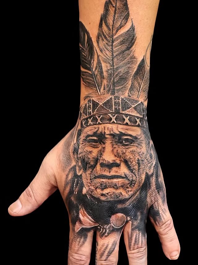 Tattoo by @dzulmaster — black_and_grey, realism