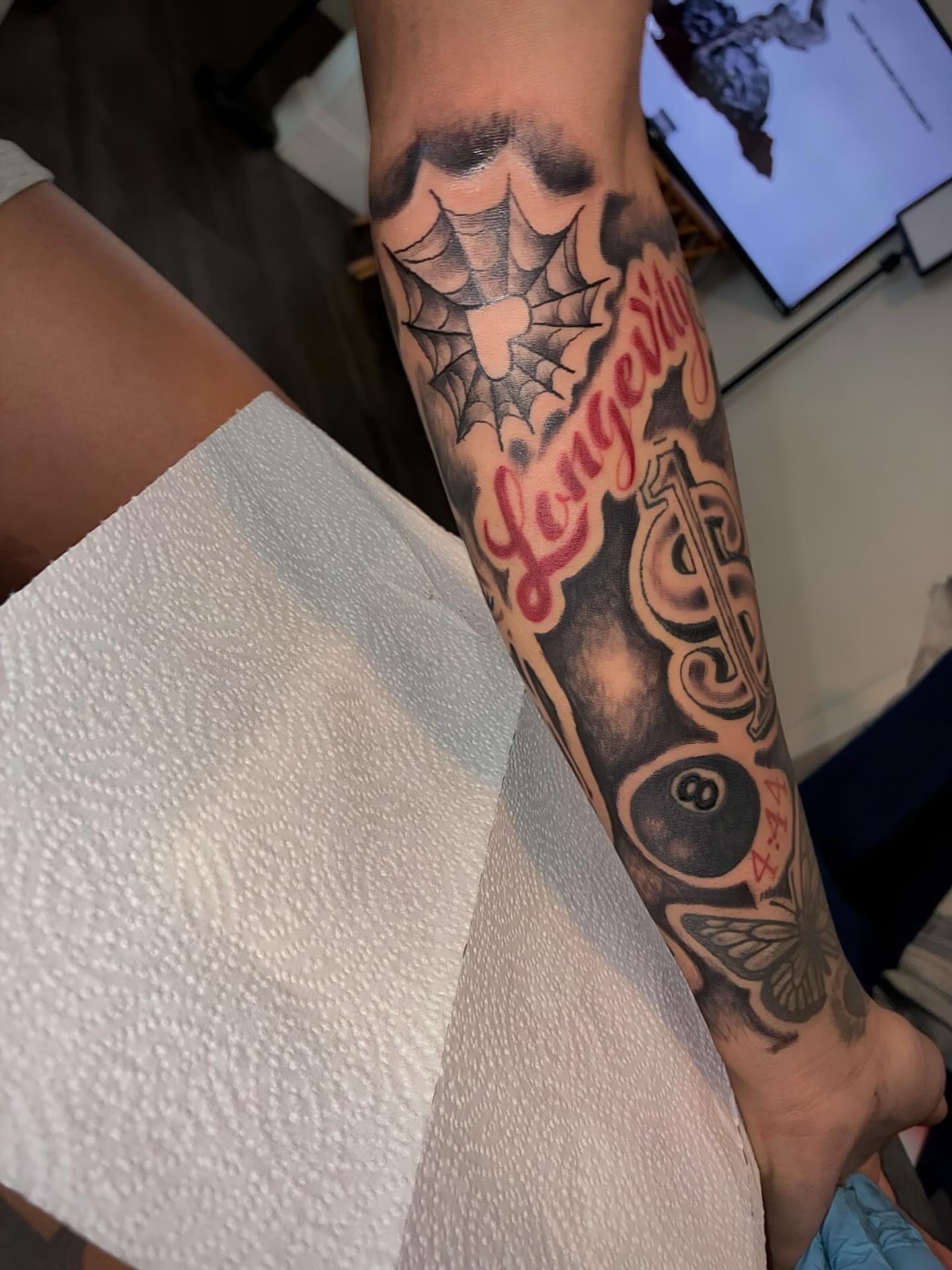 Tattoo by @inkedby_sonya_son — american_traditional, black_and_grey
