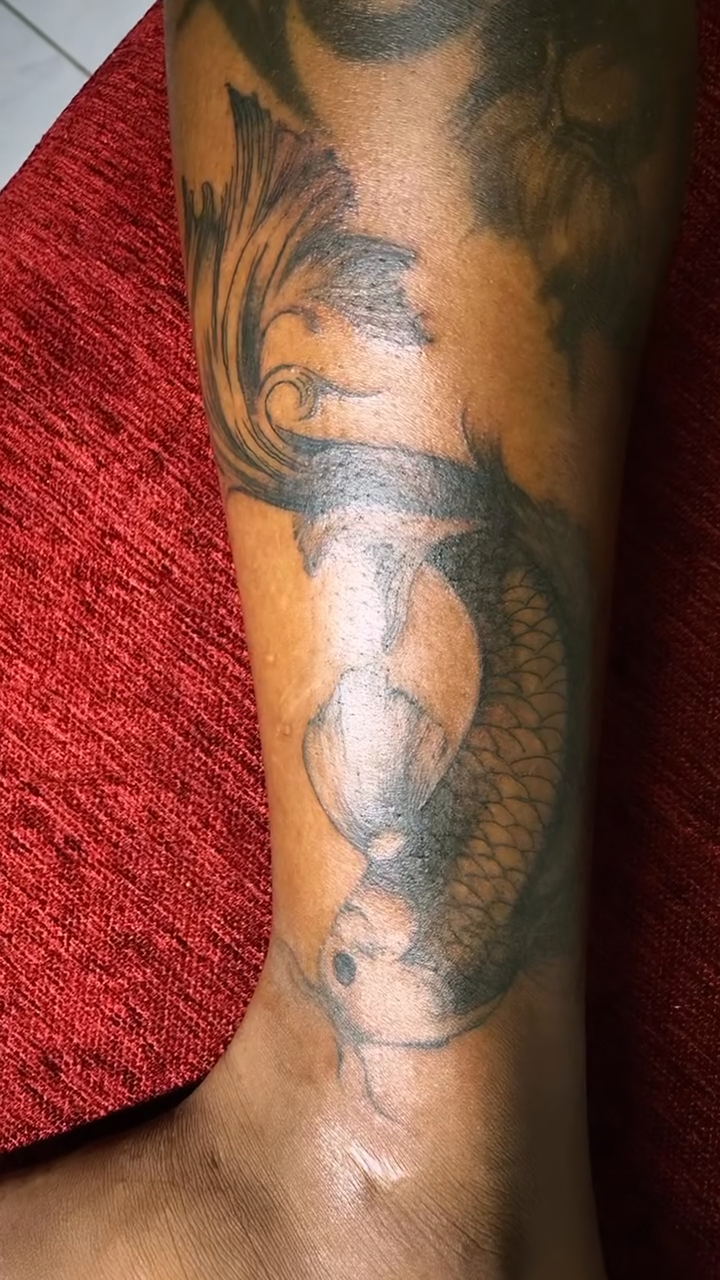 Tattoo by @colinmohamed — japanese_irezumi, black_and_grey