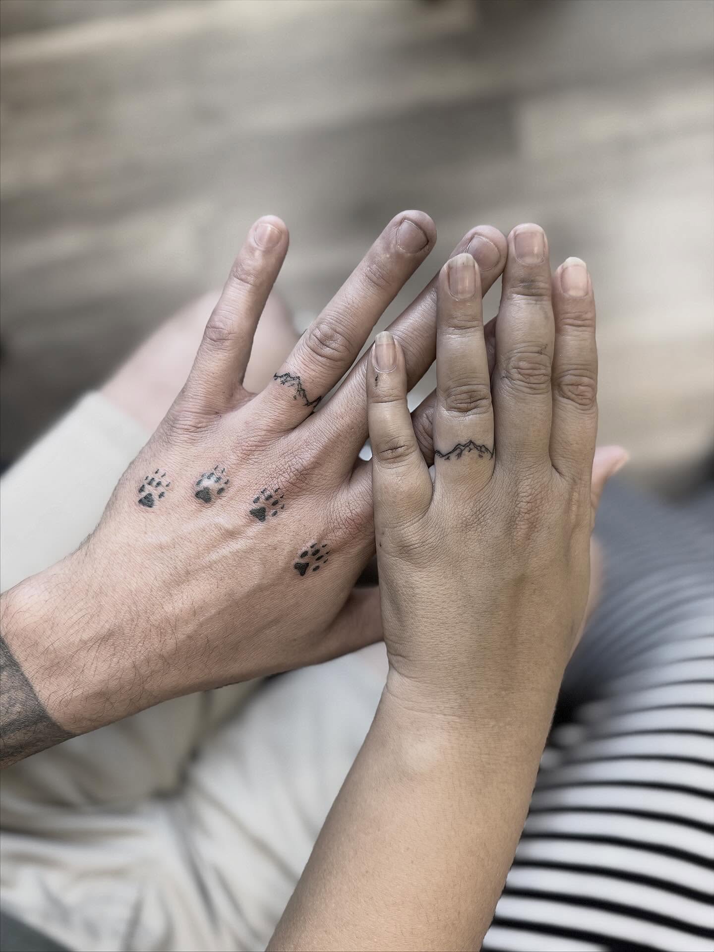 Tattoo by @jabbeytattoo — dotwork