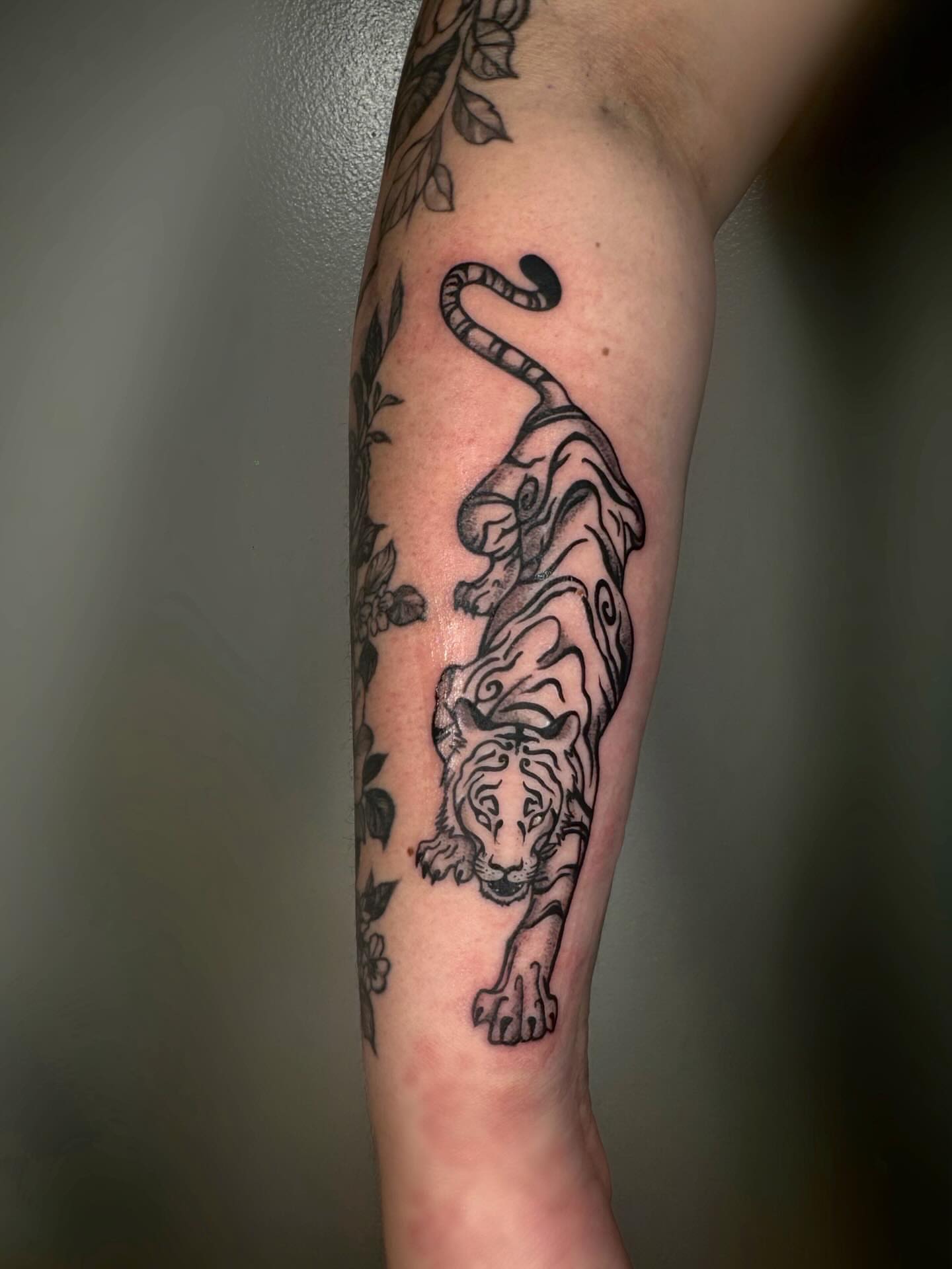 Tattoo by @my_dear__attention — black_and_grey