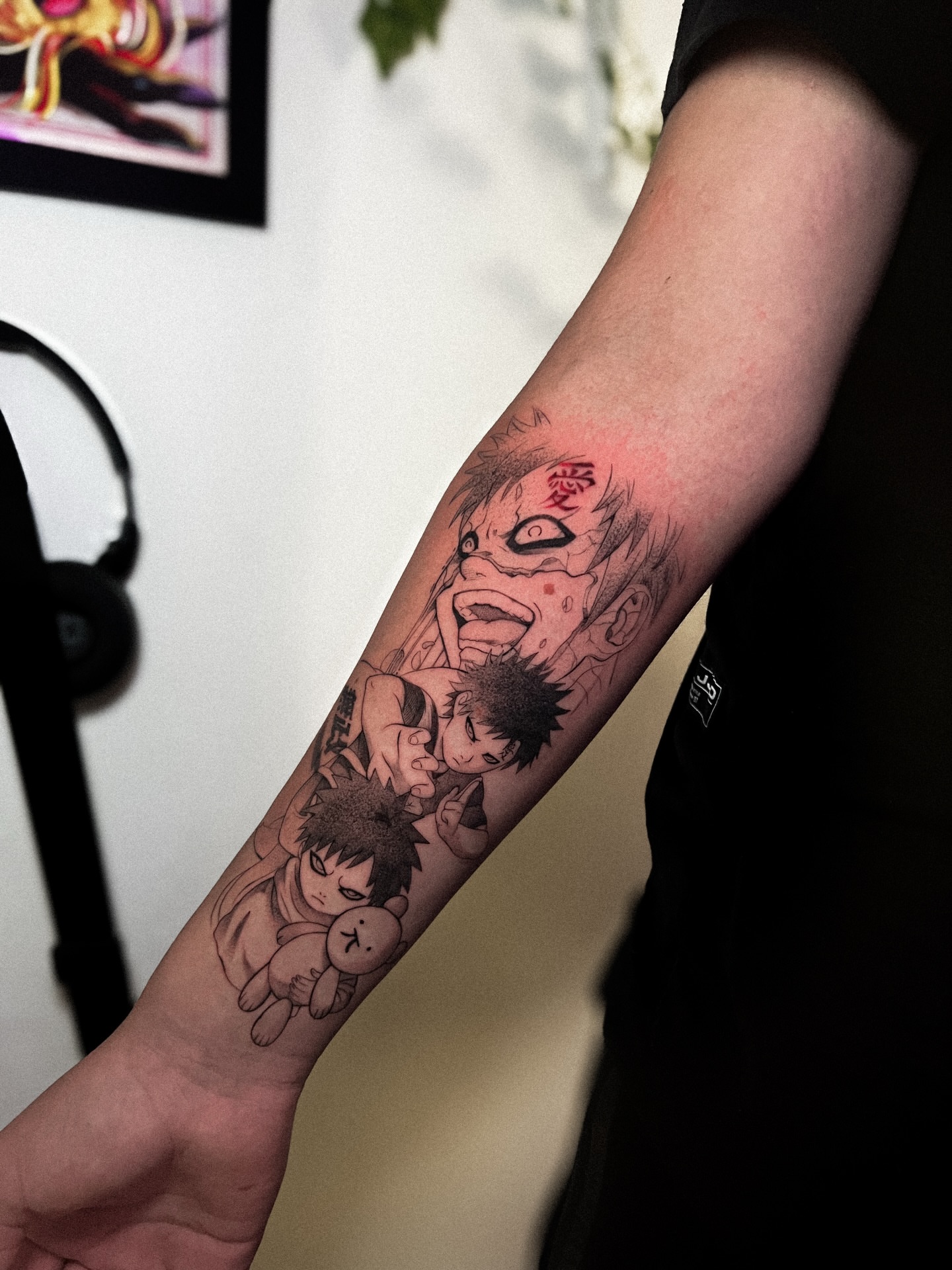 Tattoo by @gatxdelboske_ — anime