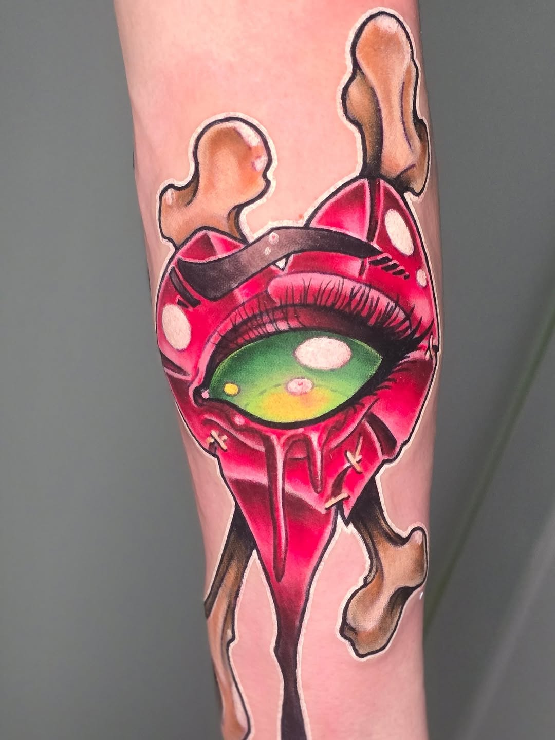 Tattoo by @bigstevetattoos — new_school, dark_realism