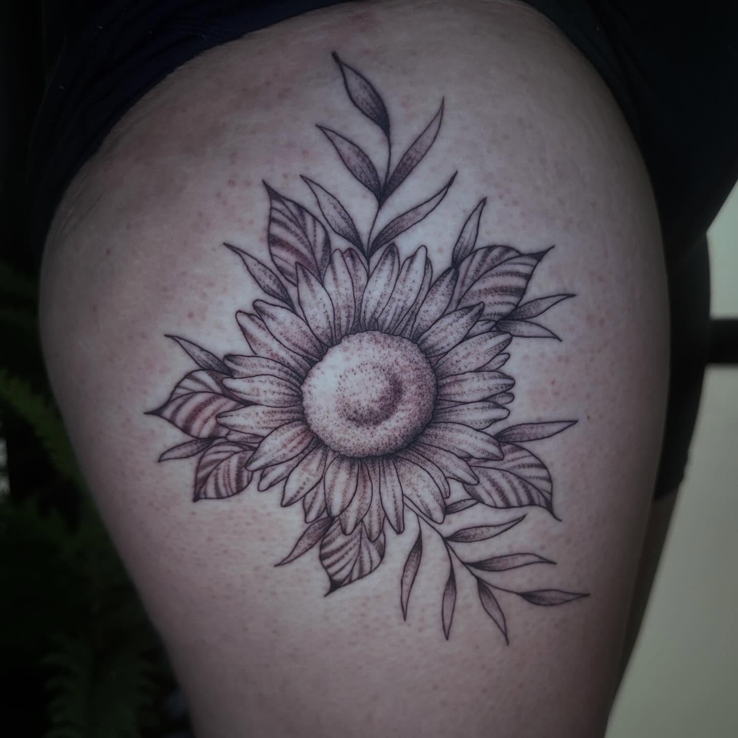 Tattoo by @_inked_ann_ — dotwork